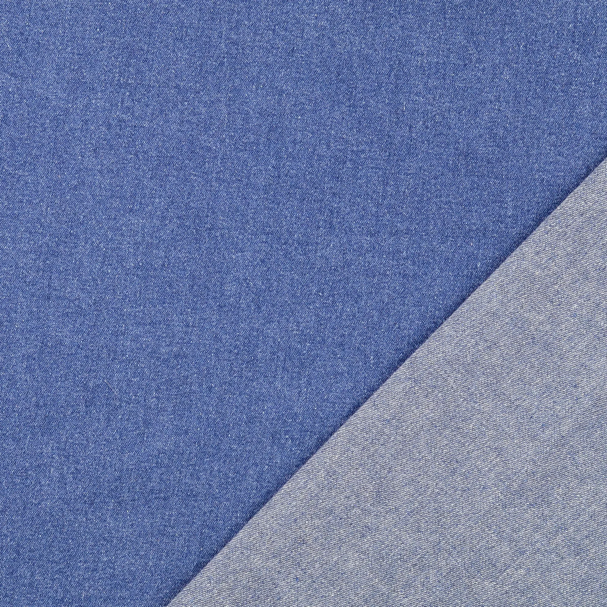 Denim stretch gewassen lichtblauw