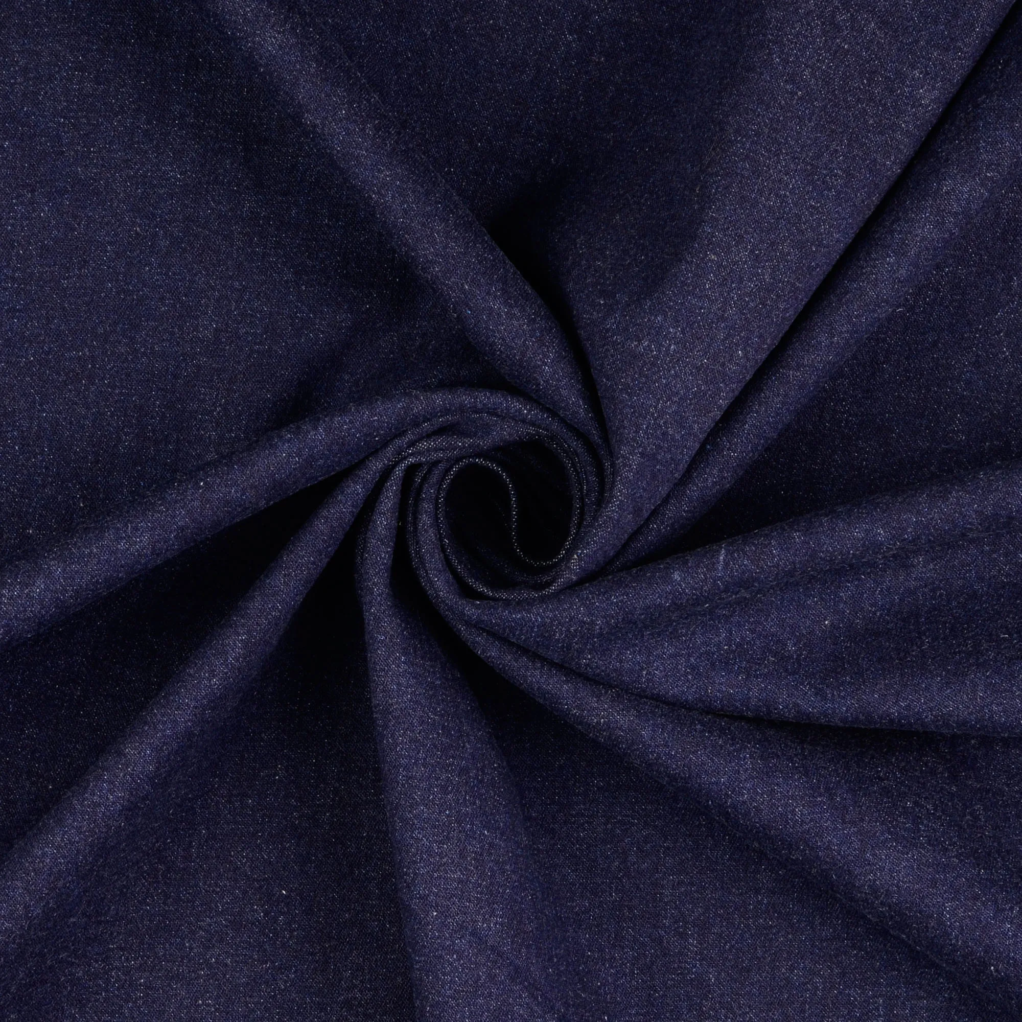 Denim stretch gewassen donkerblauw