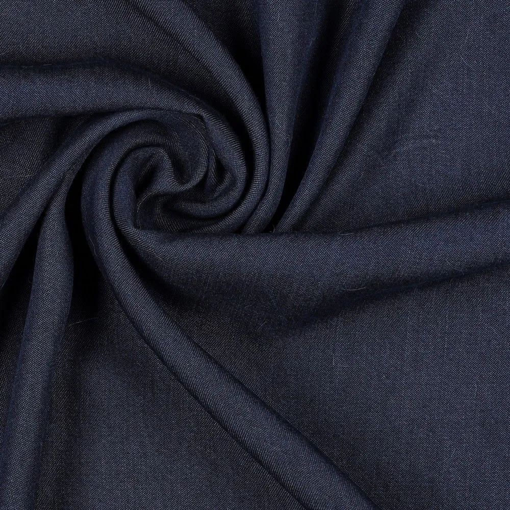 Lyocell denim jeans donkerblauw