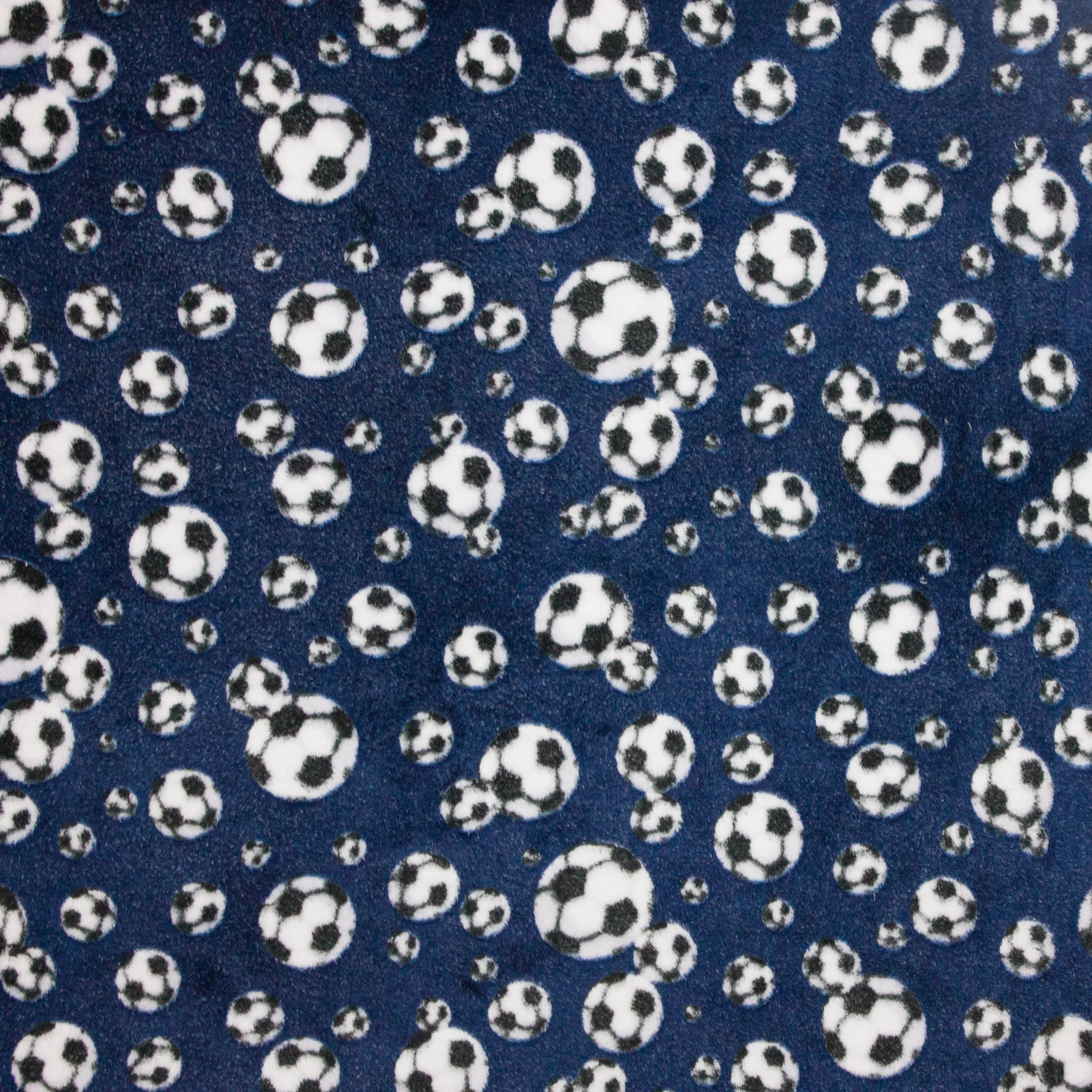 Wellnessfleece voetbalmotief