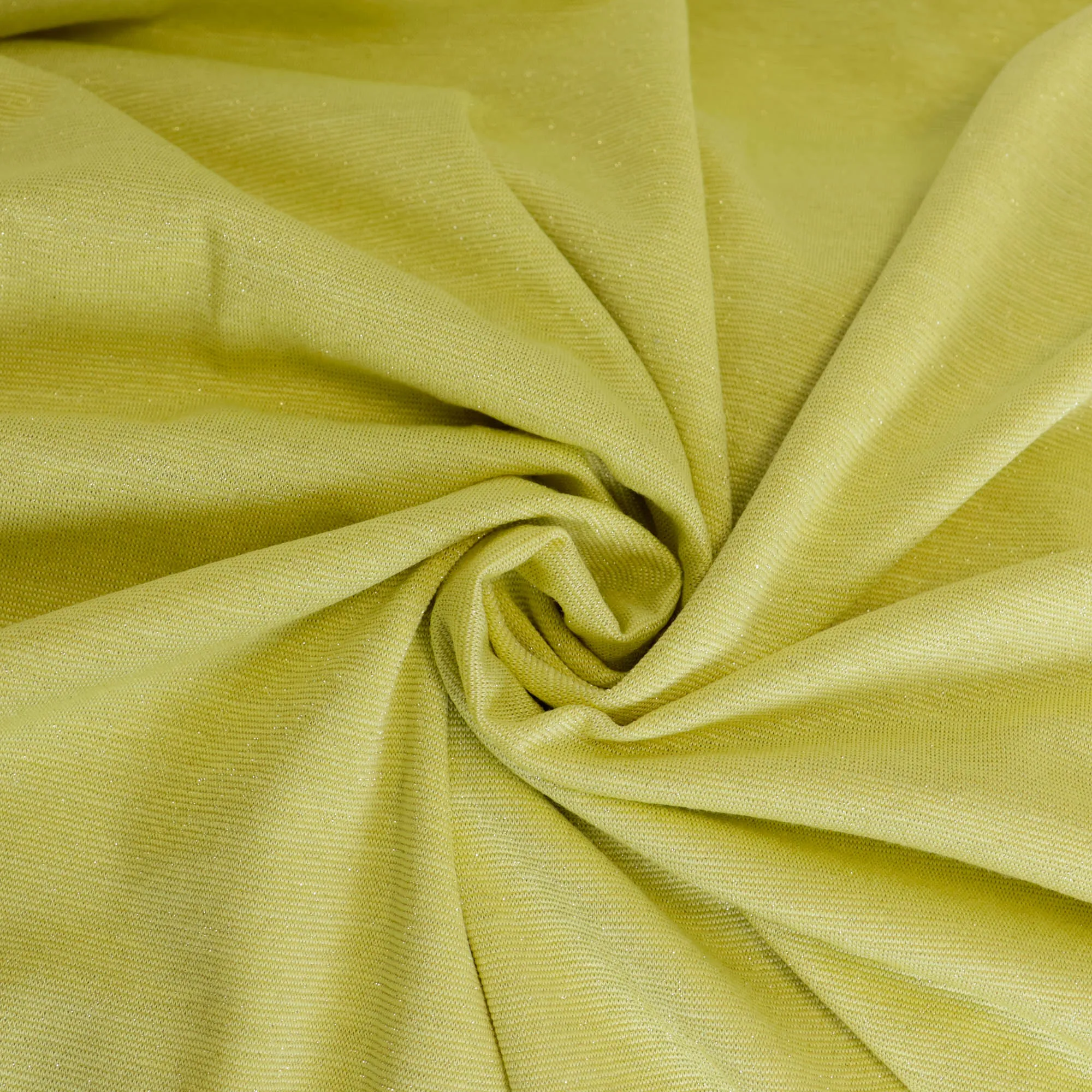 Glitter tricot geel