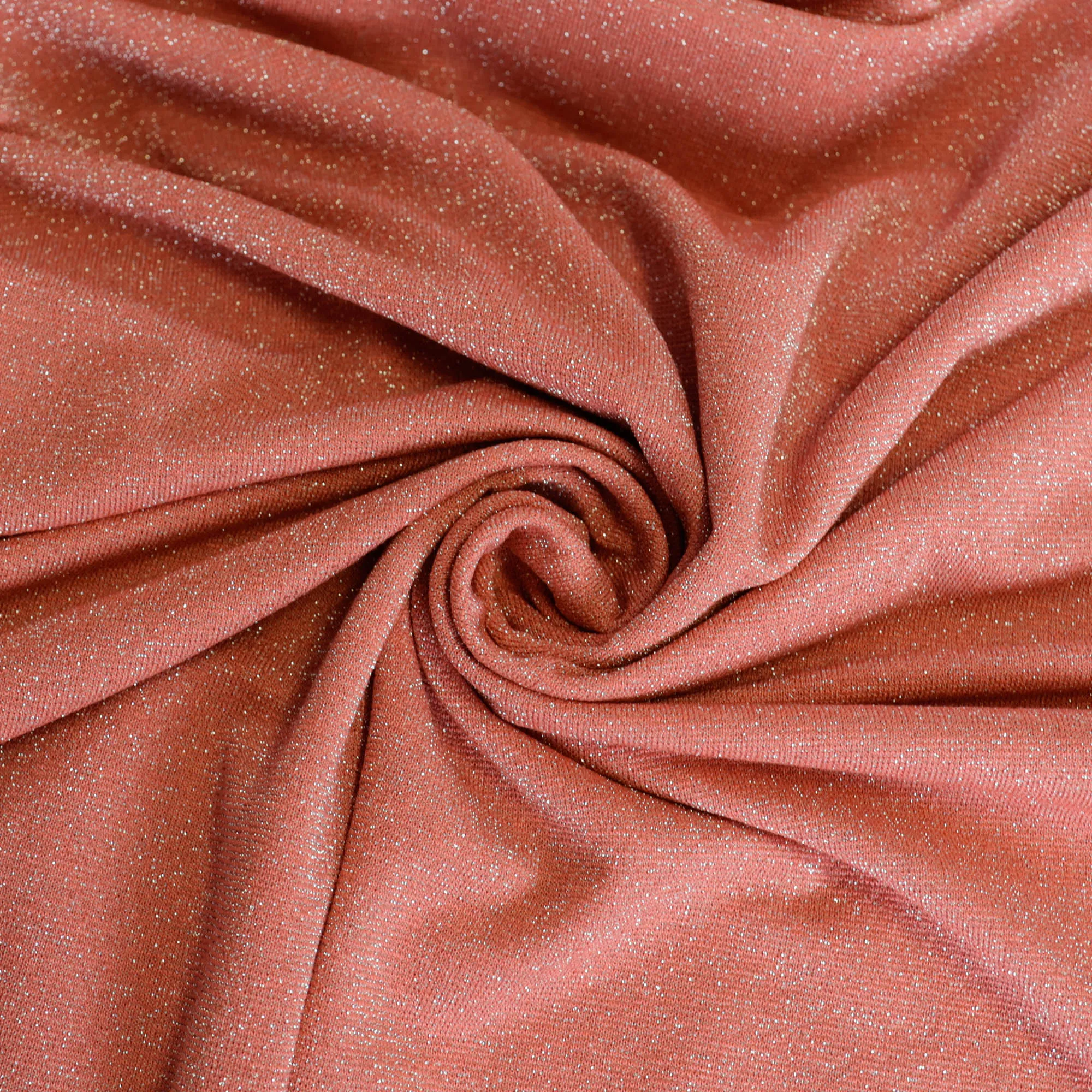 Glitter tricot rood