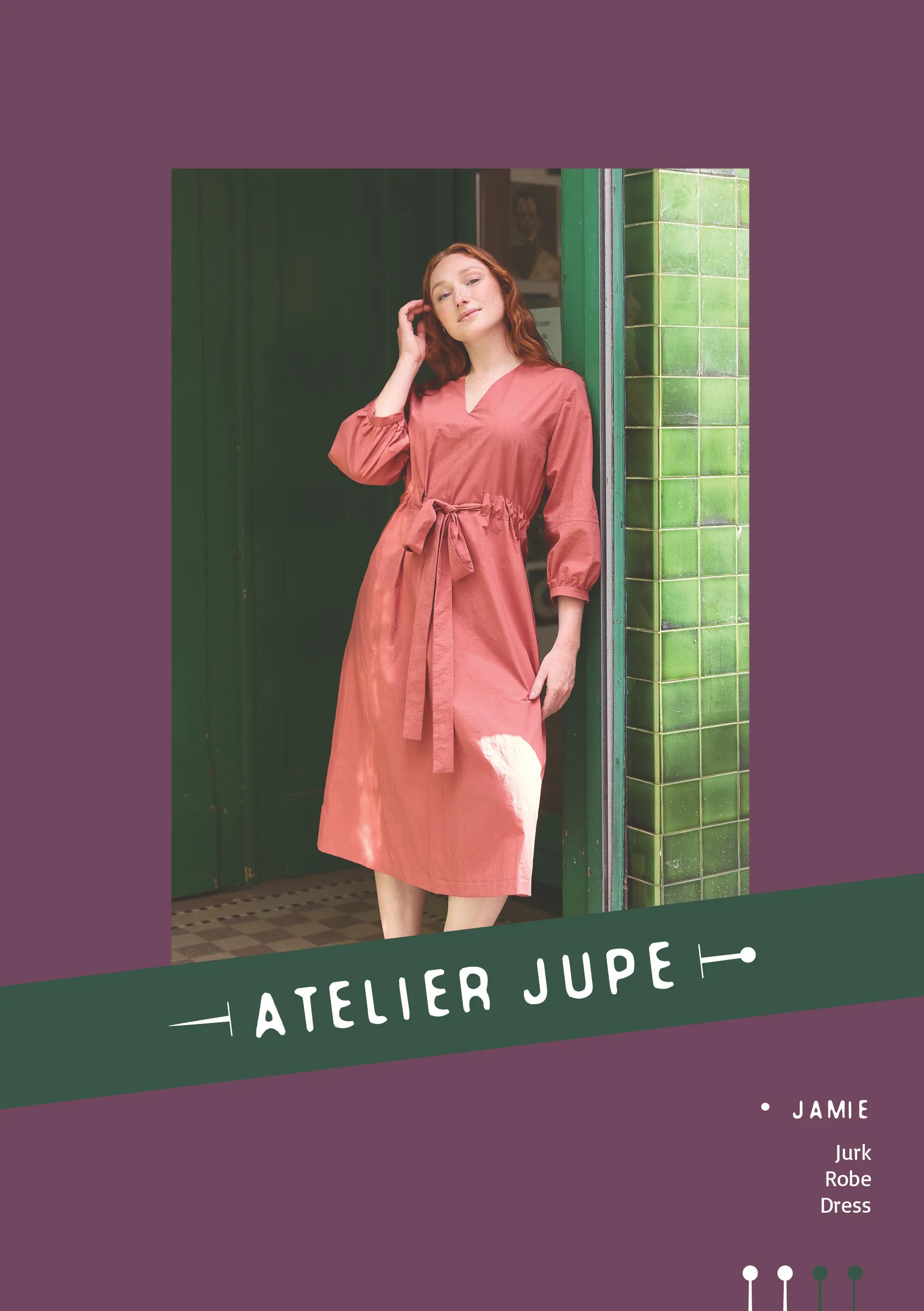 Patroon jurk Jamie - Atelier Jupe