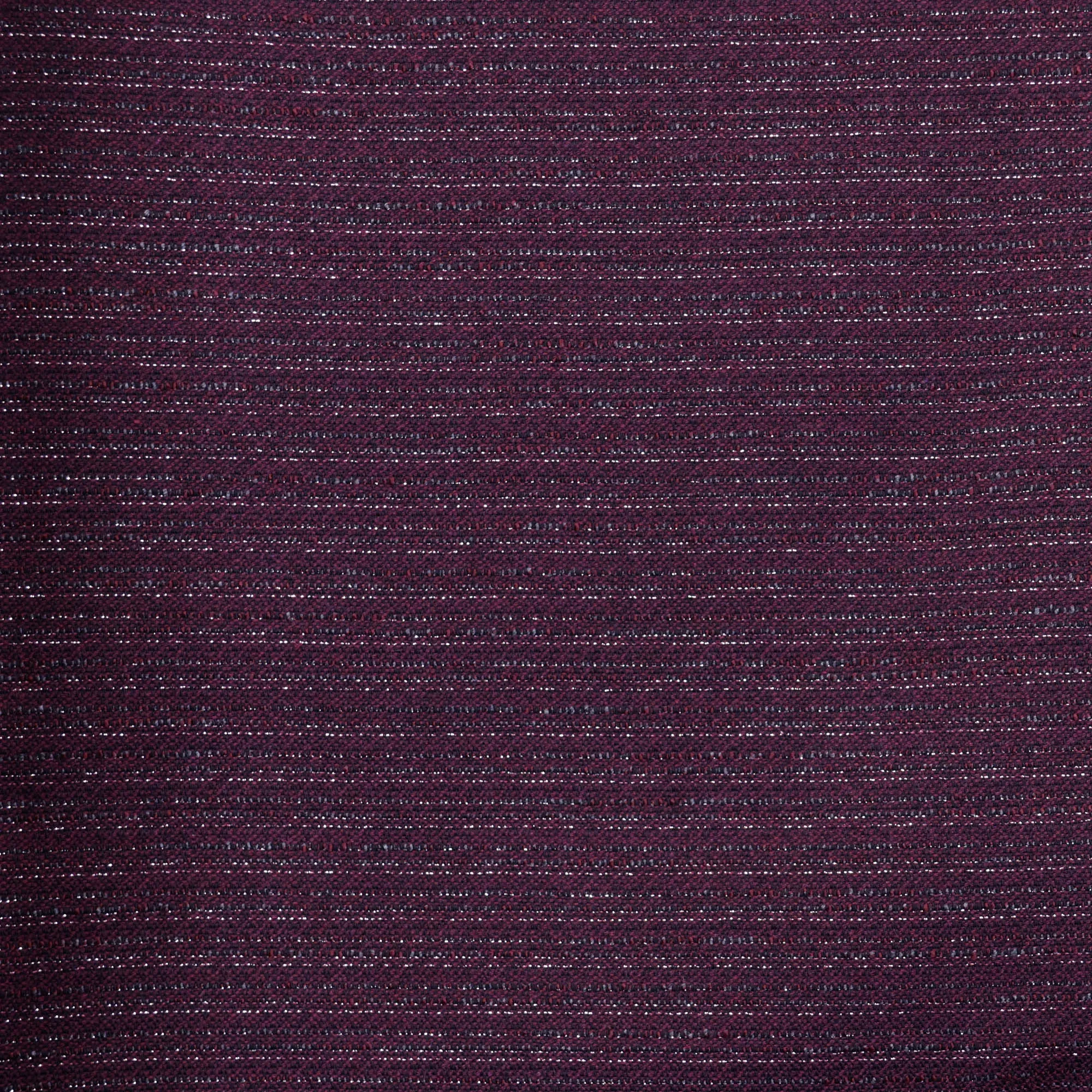 Fijne chanel aubergine met zilveren glinstering