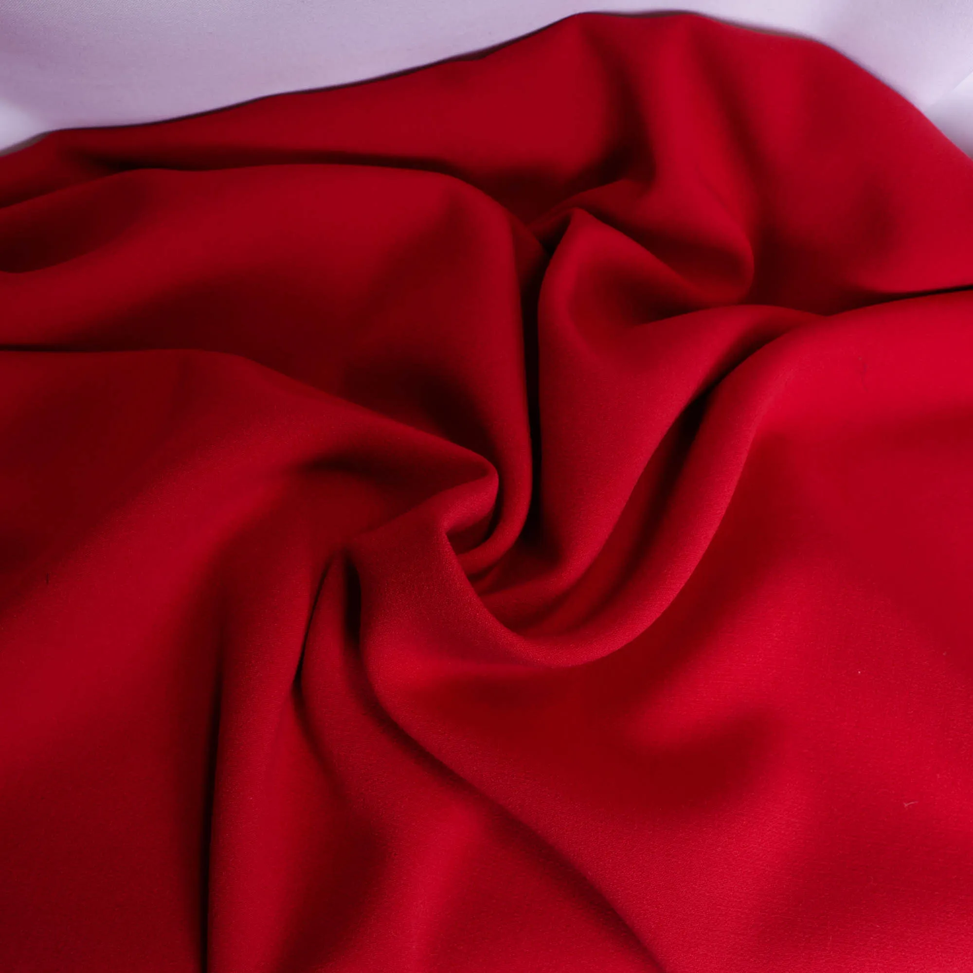 Polyester stretch rood - A La Ville