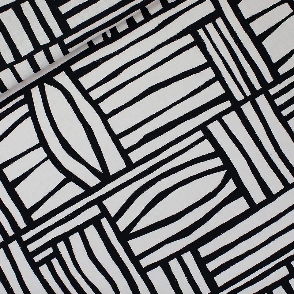 Linnen viscose 'Permecube'  - See You At Six
