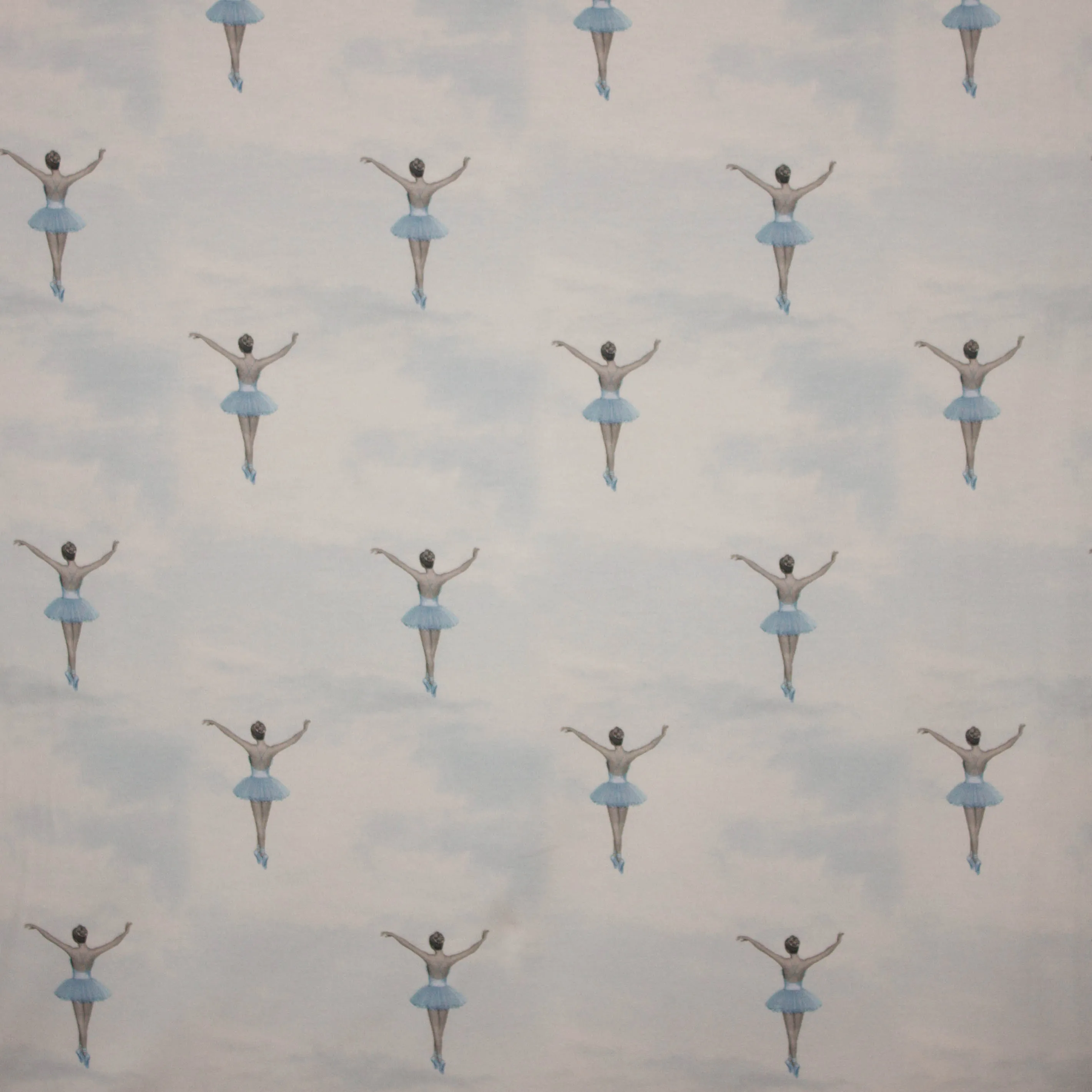 Katoentricot ballerina in de wolken