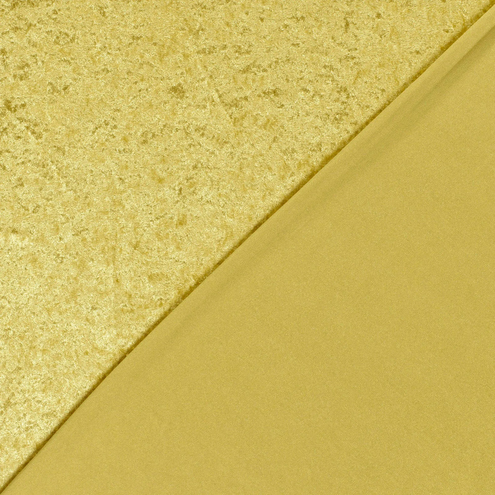Panvelours uni goud