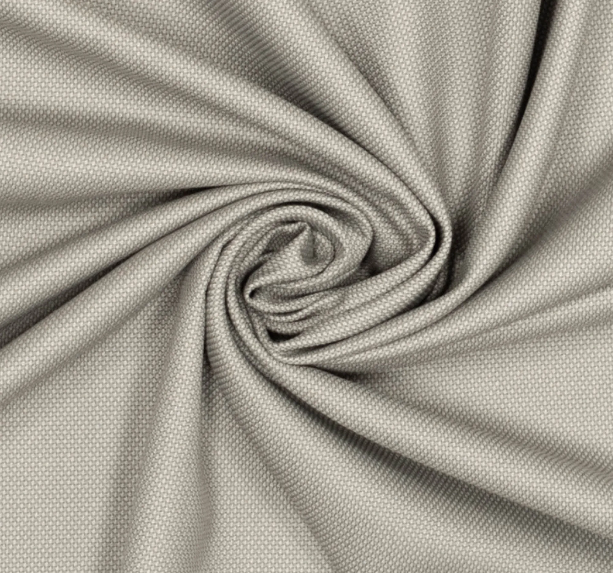 Geweven polyester ananas effen antiek grijs