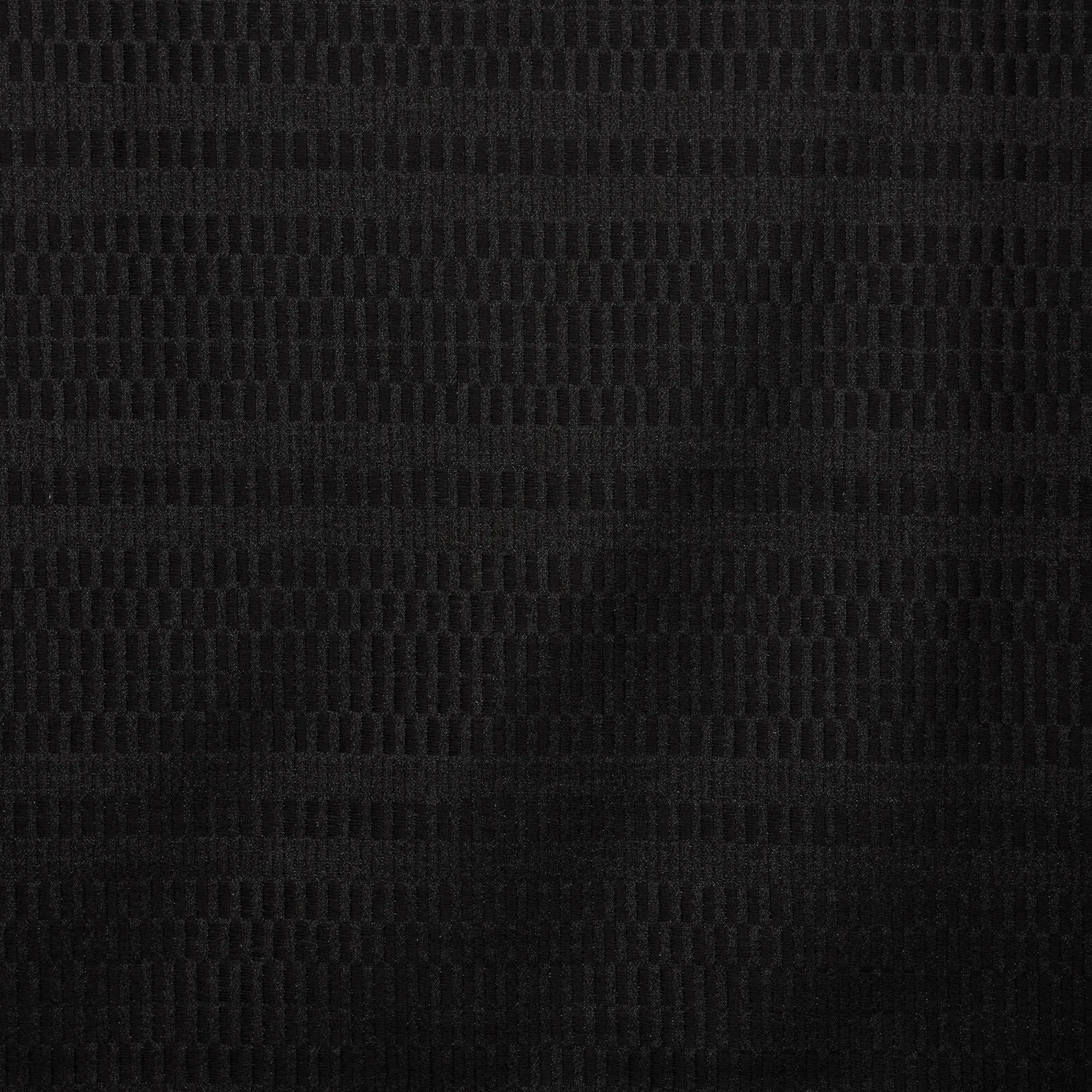 Jacquard zwart met lichte glinsterling  - Lorré