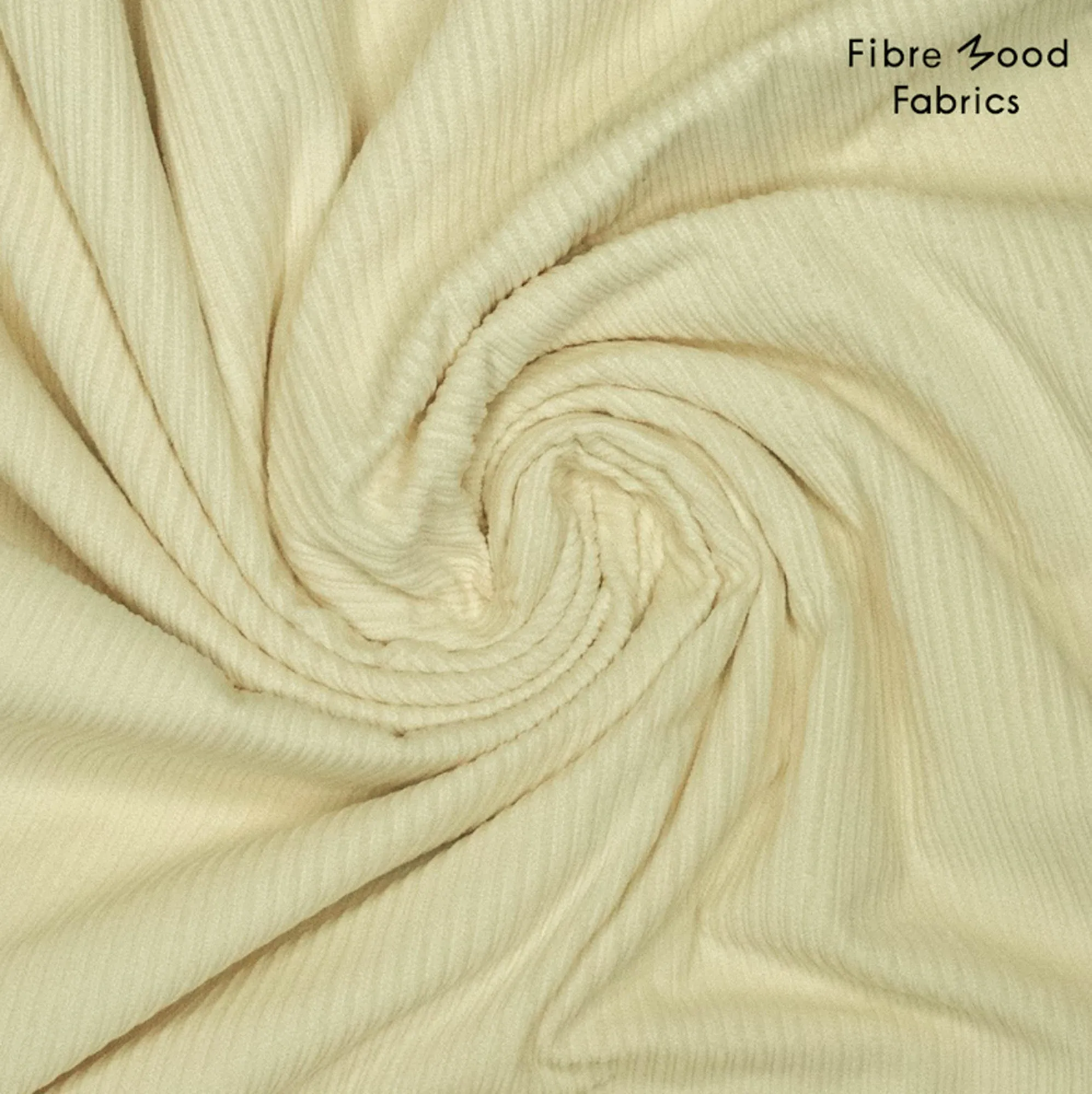 Corduroy gebroken wit  - Fibre Mood