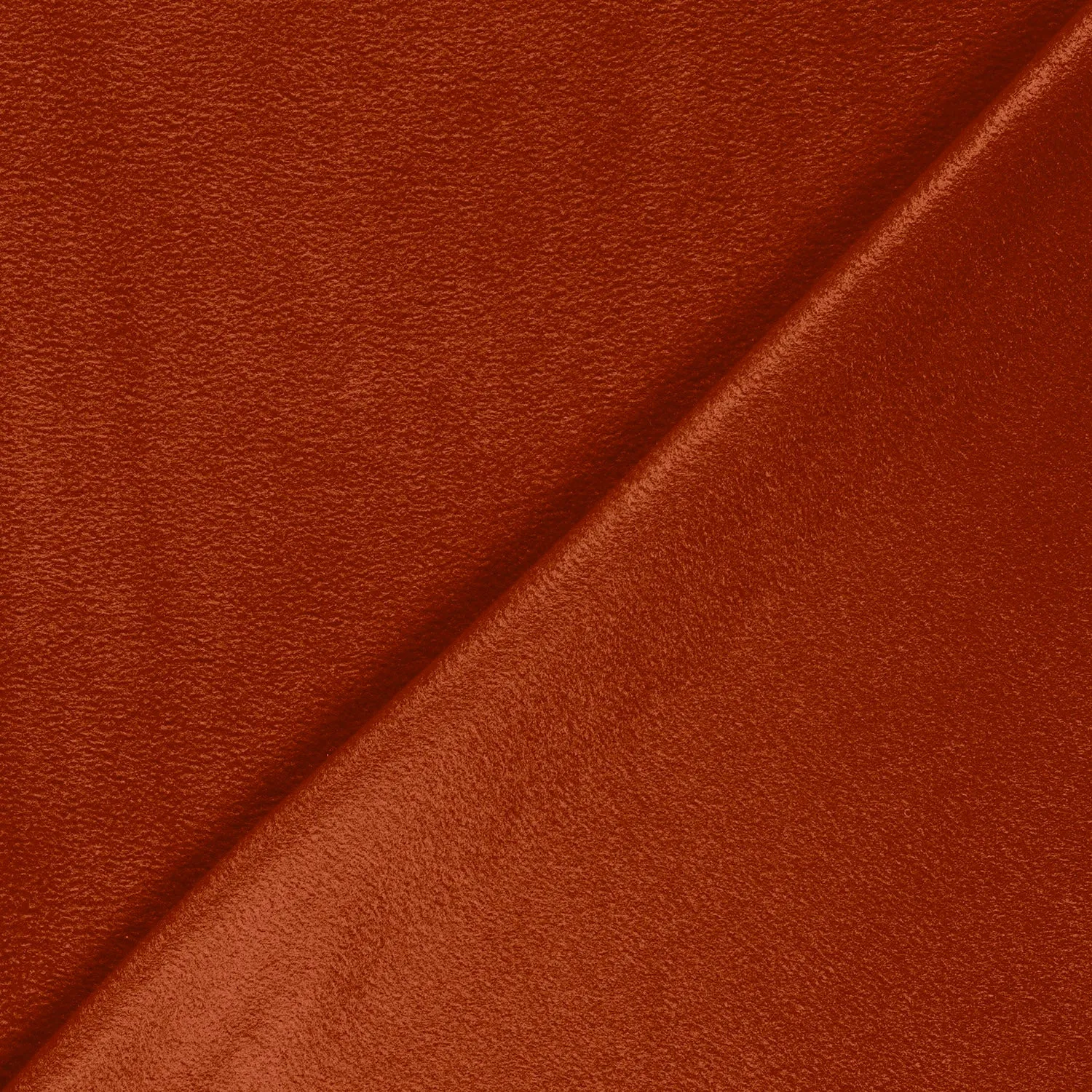 Polar fleece stof brushed effen brique