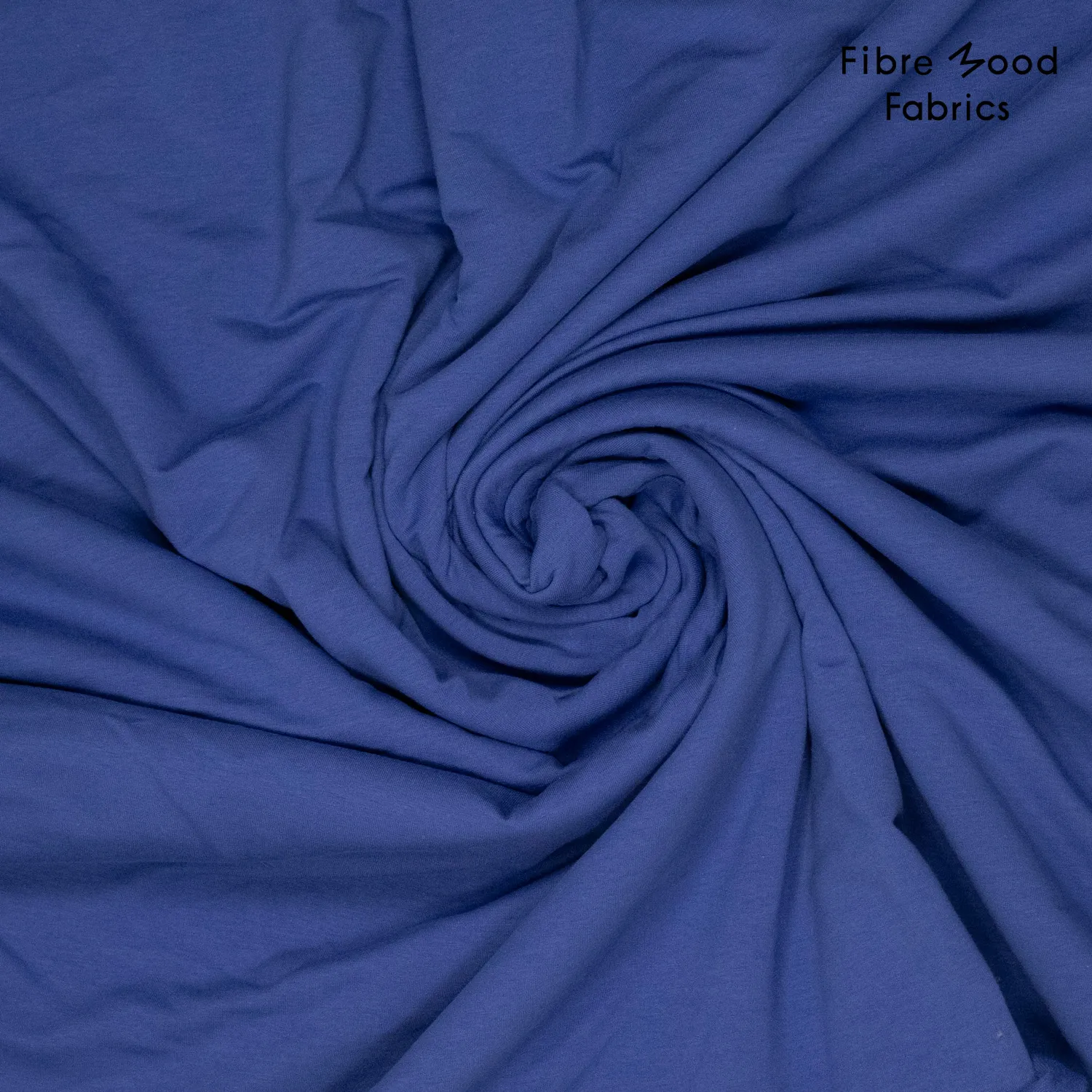 French terry blauw - Fibre Mood