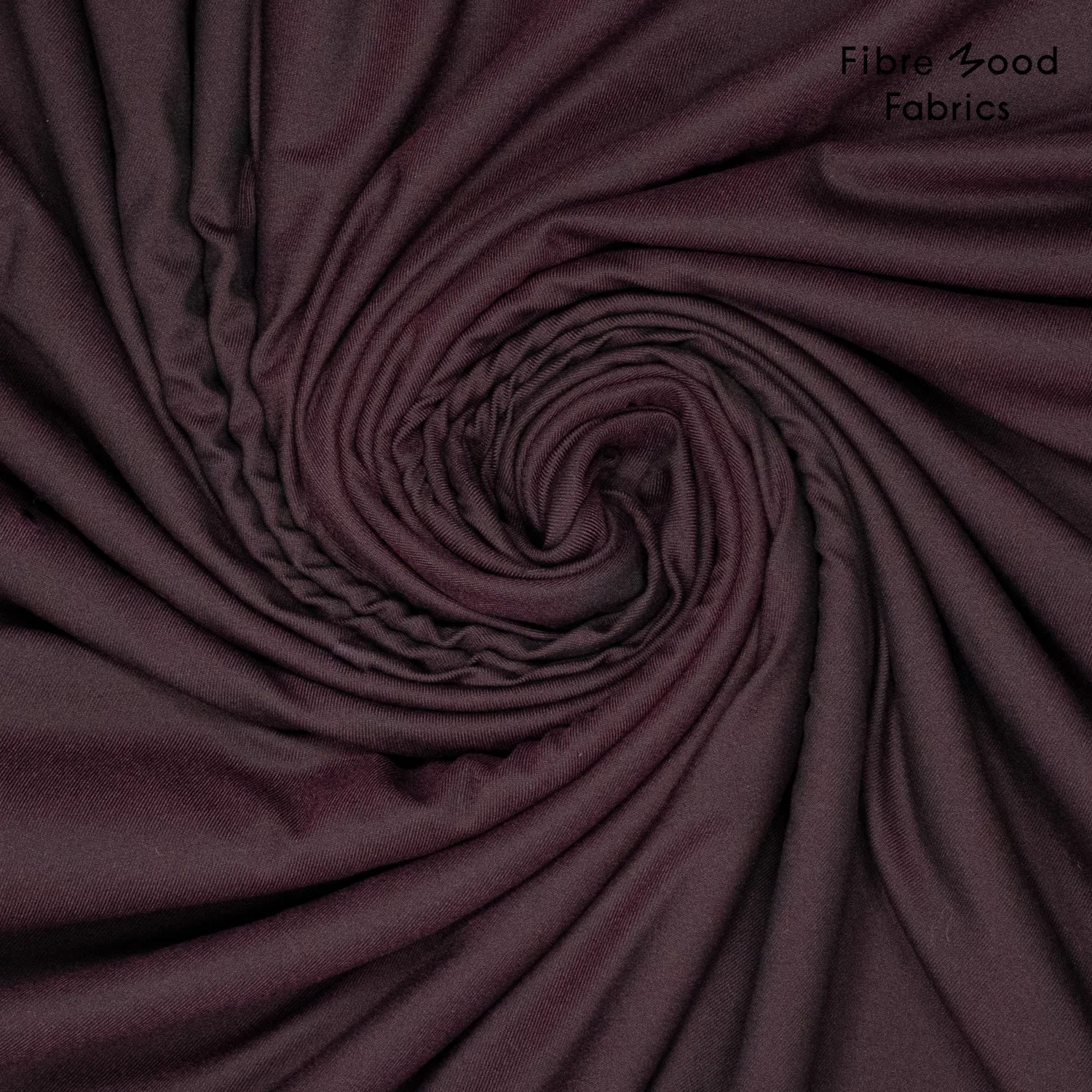 Viscose stretch bordeaux - Fibre Mood
