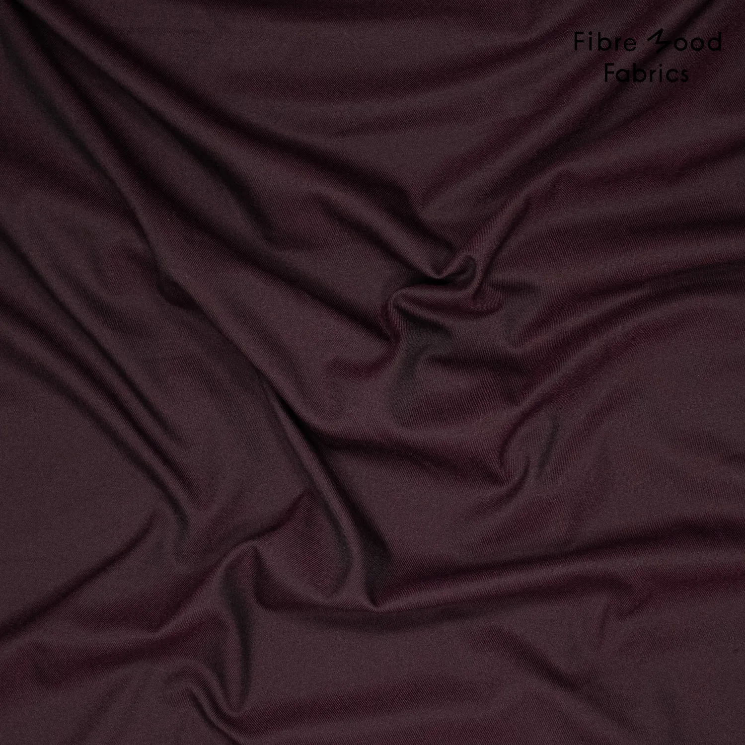 Viscose stretch bordeaux - Fibre Mood
