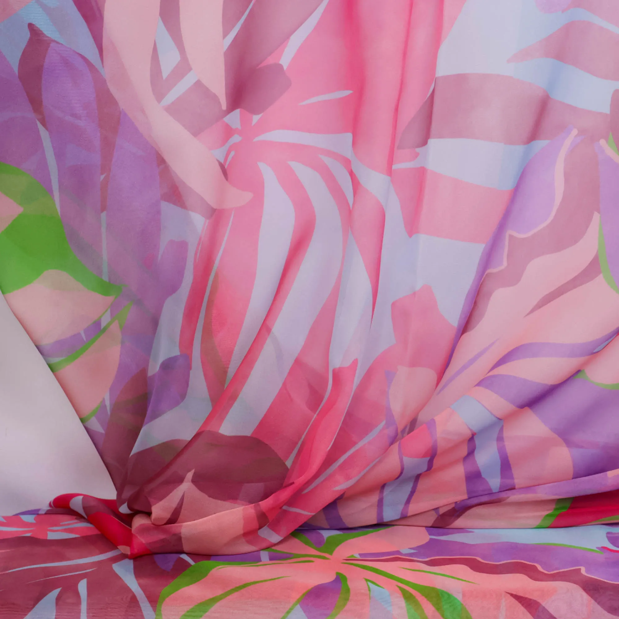 Chiffon felgekleurde bladeren  - Lorré