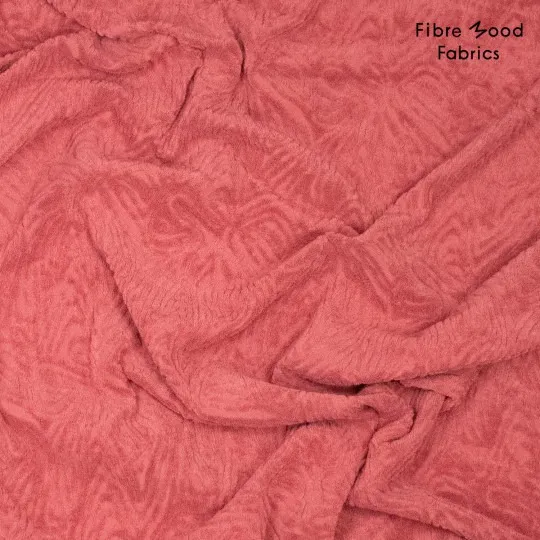 Jacquard pels rood - Fibre Mood