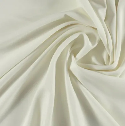 Crêpe stretch wit - Lorré