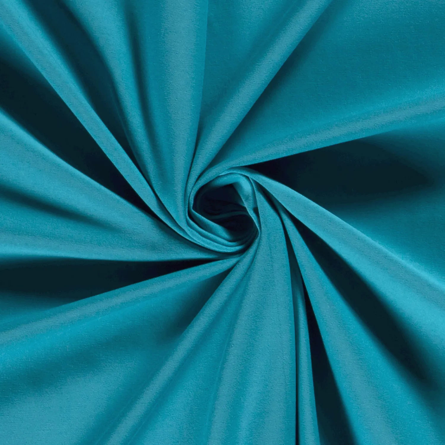 Katoen tricot turquoise