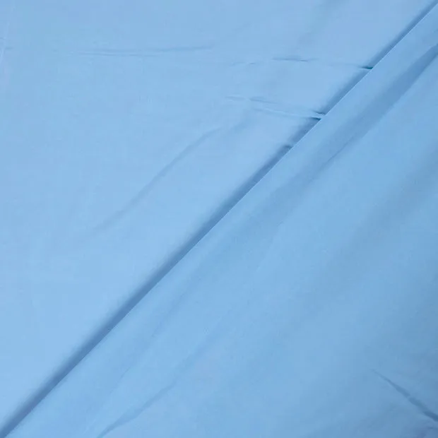 Viscose mengeling stone washed blauw