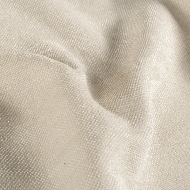 Chenille stof waterafstotend effen wit