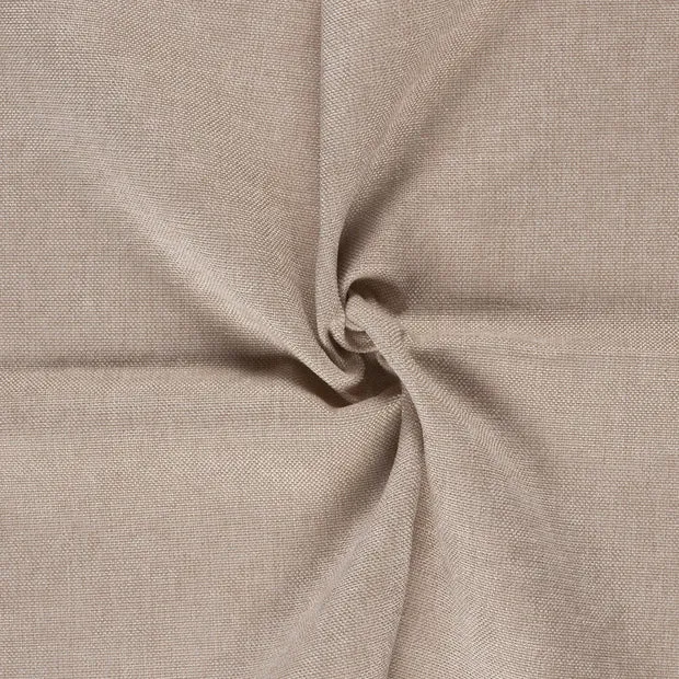 Chenille stof waterafstotend effen beige