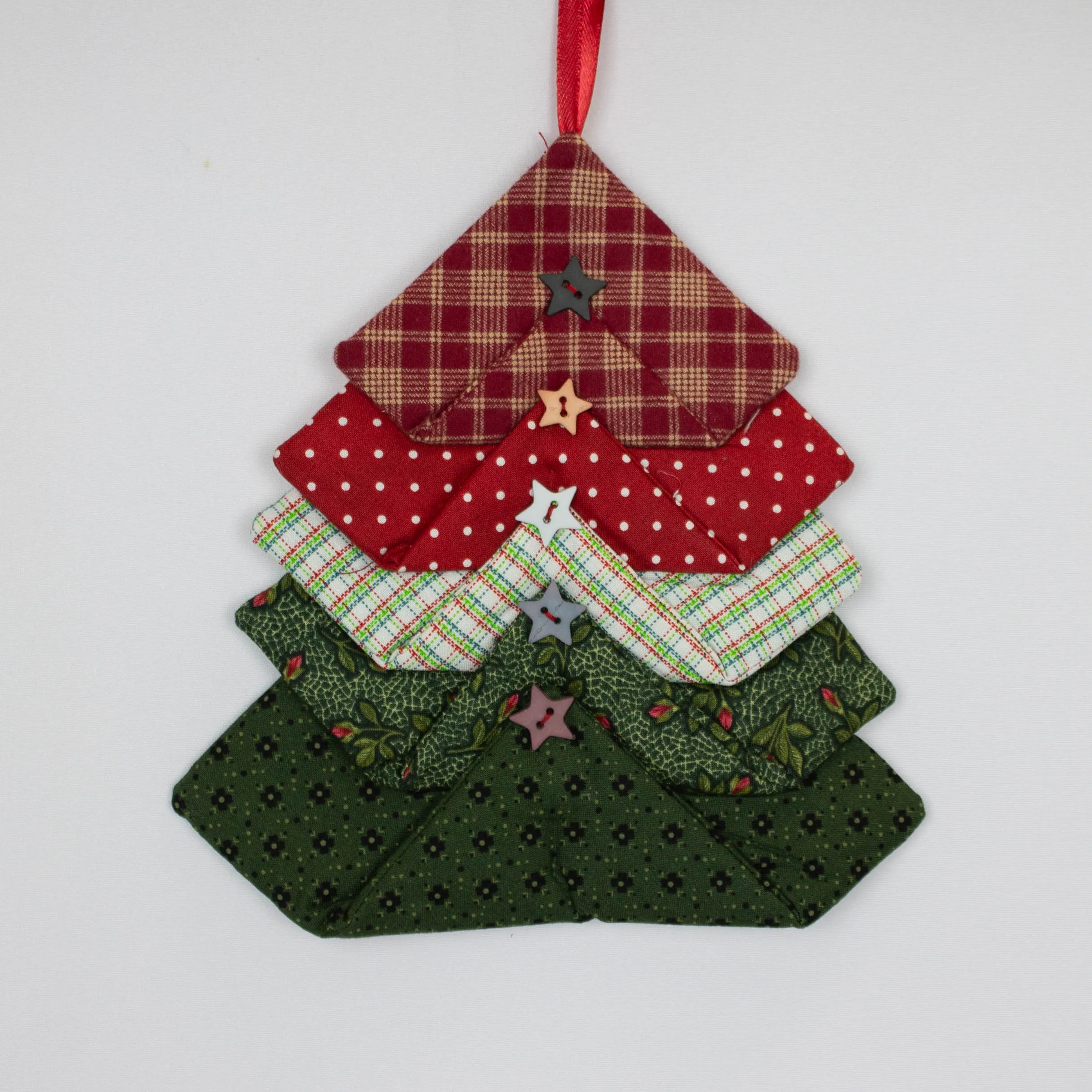 Pakket DIY Vouw-kerstboom 2 Stuks