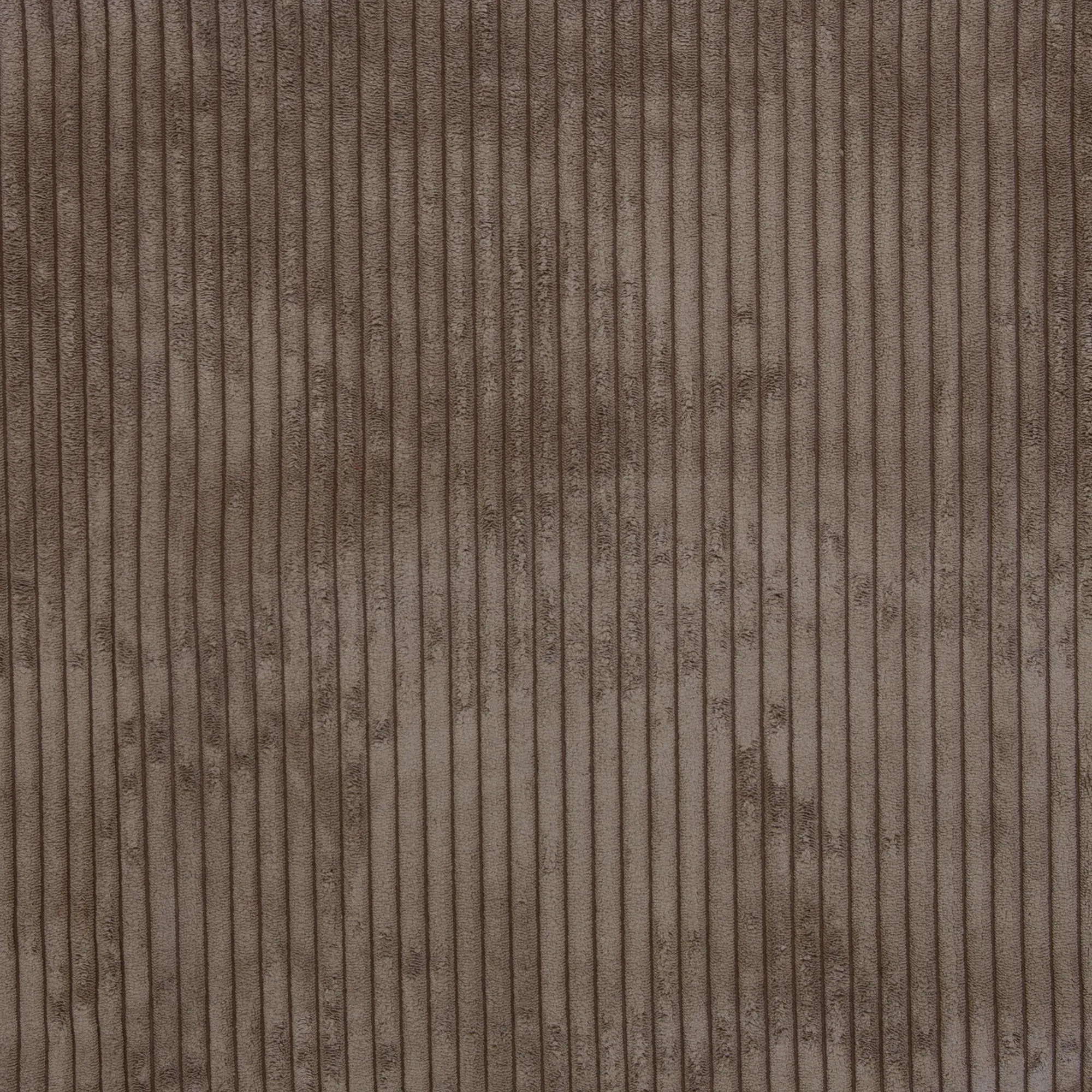 Harde ribfluweel taupe