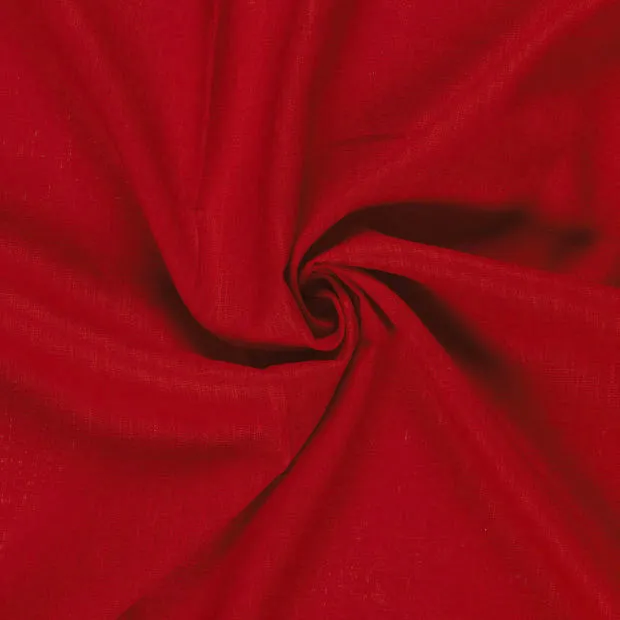 Linnen donkerrood