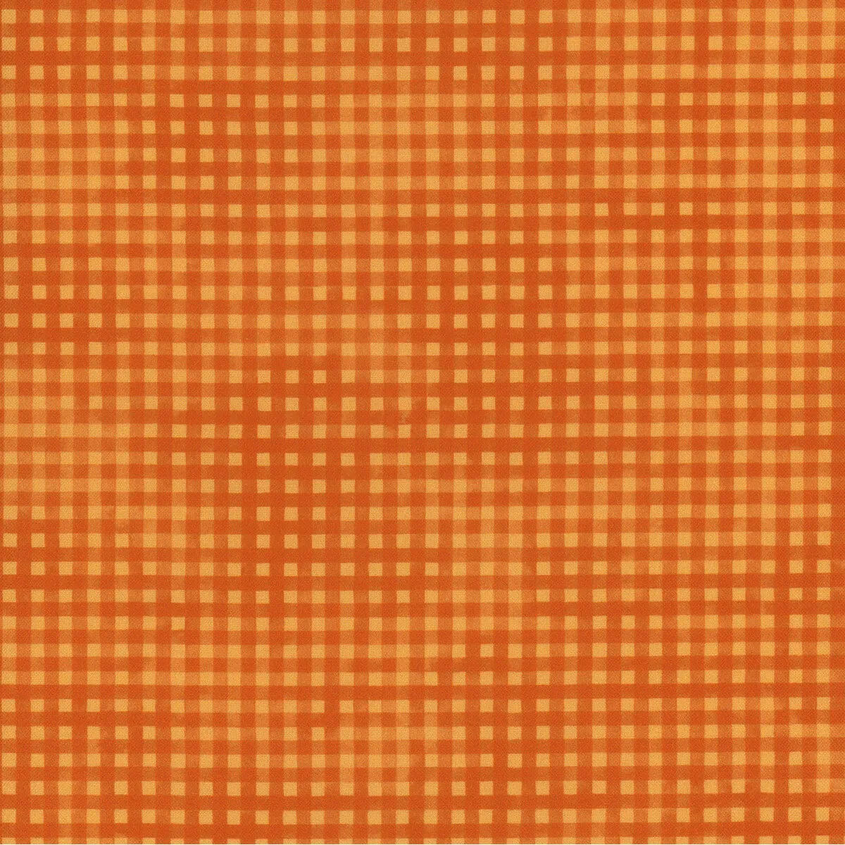 Katoen oranje ruitjes