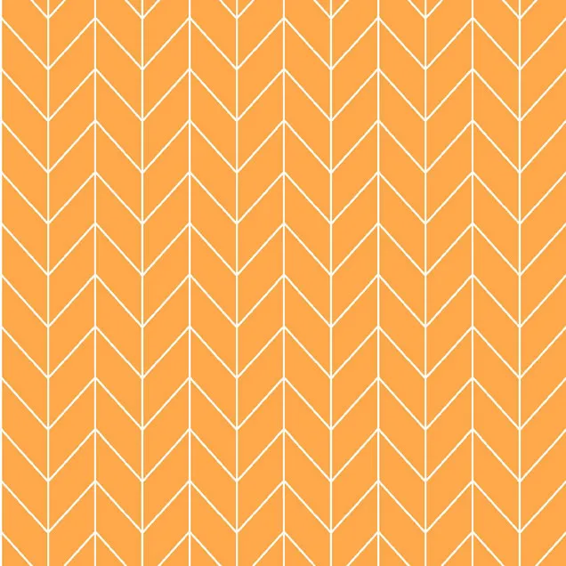 Katoen oranje met patroon