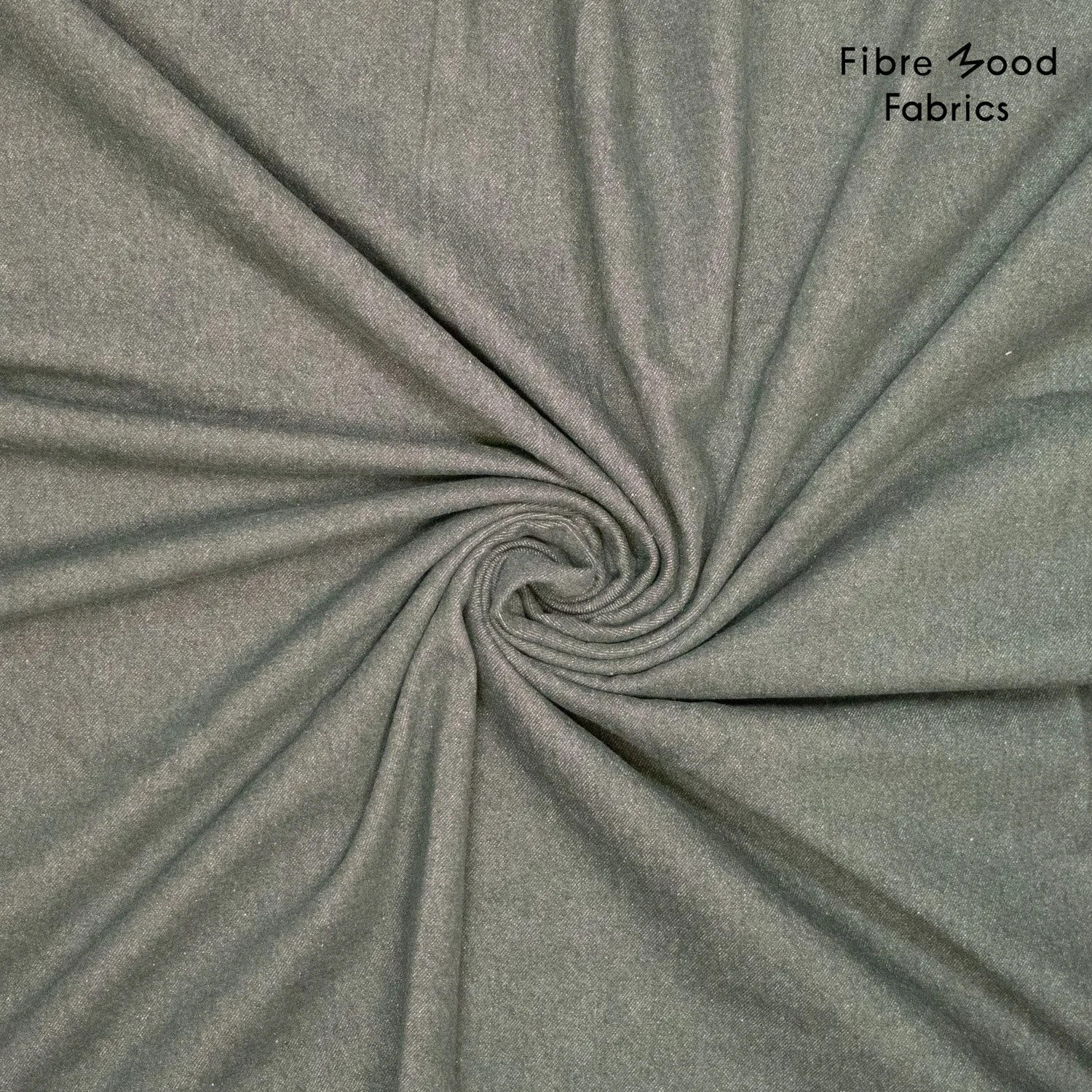Gewassen zware jeans donkergrijs - Fibre Mood
