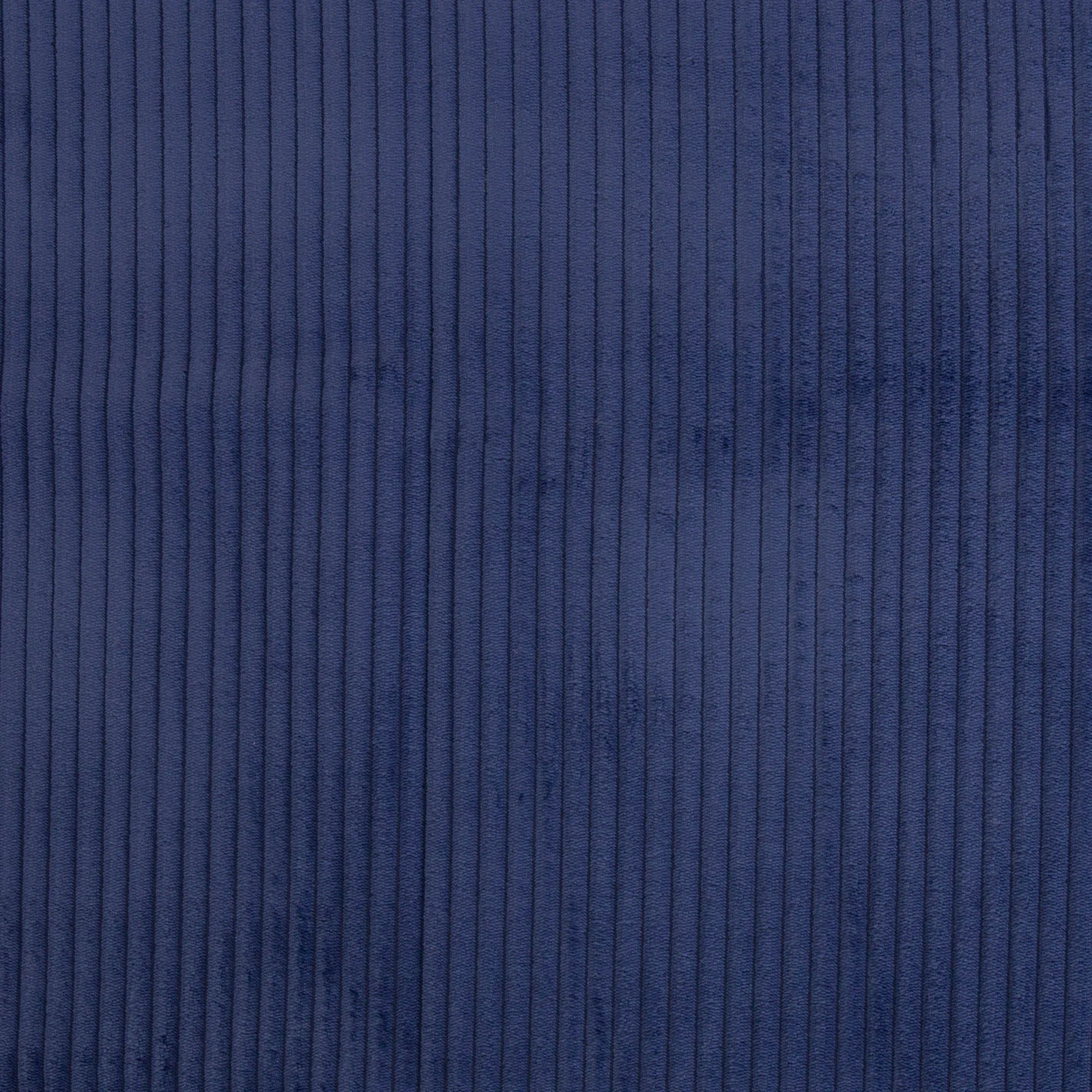 Harde ribfluweel donkerblauw