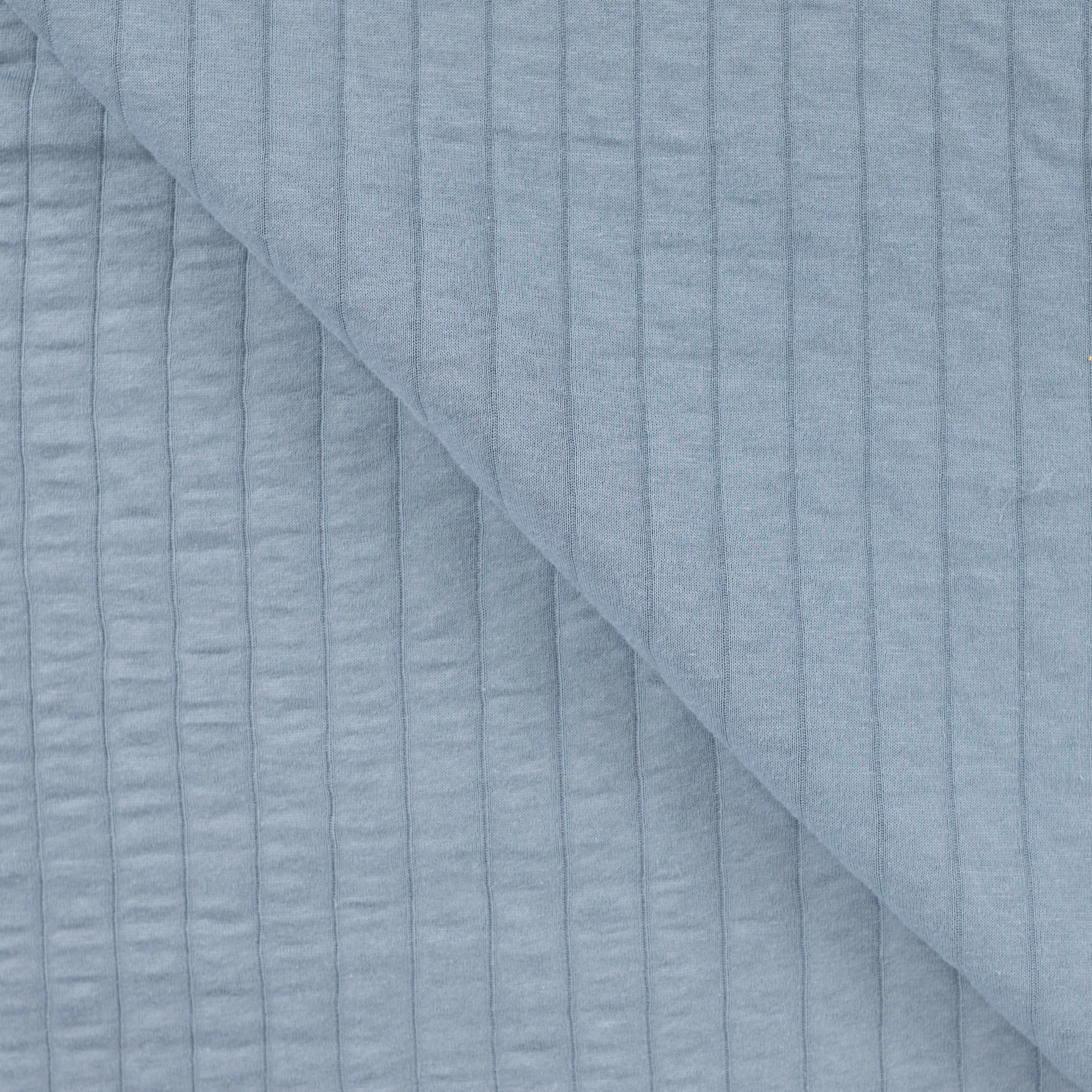 Quilted jacquard blauw- Qjutie & the Qjutest