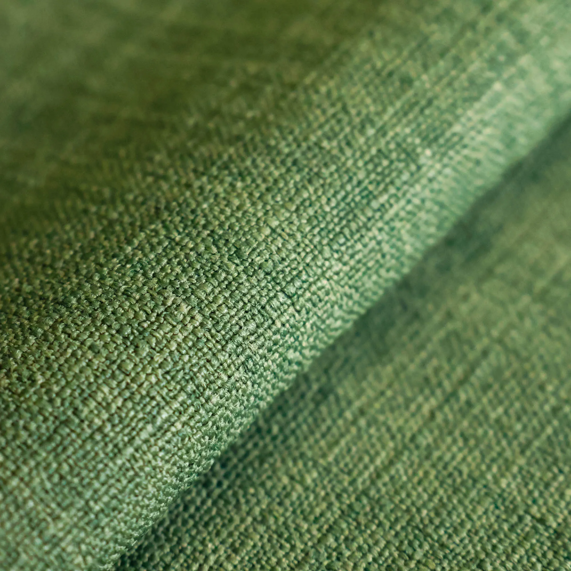Linnenlook effen groen
