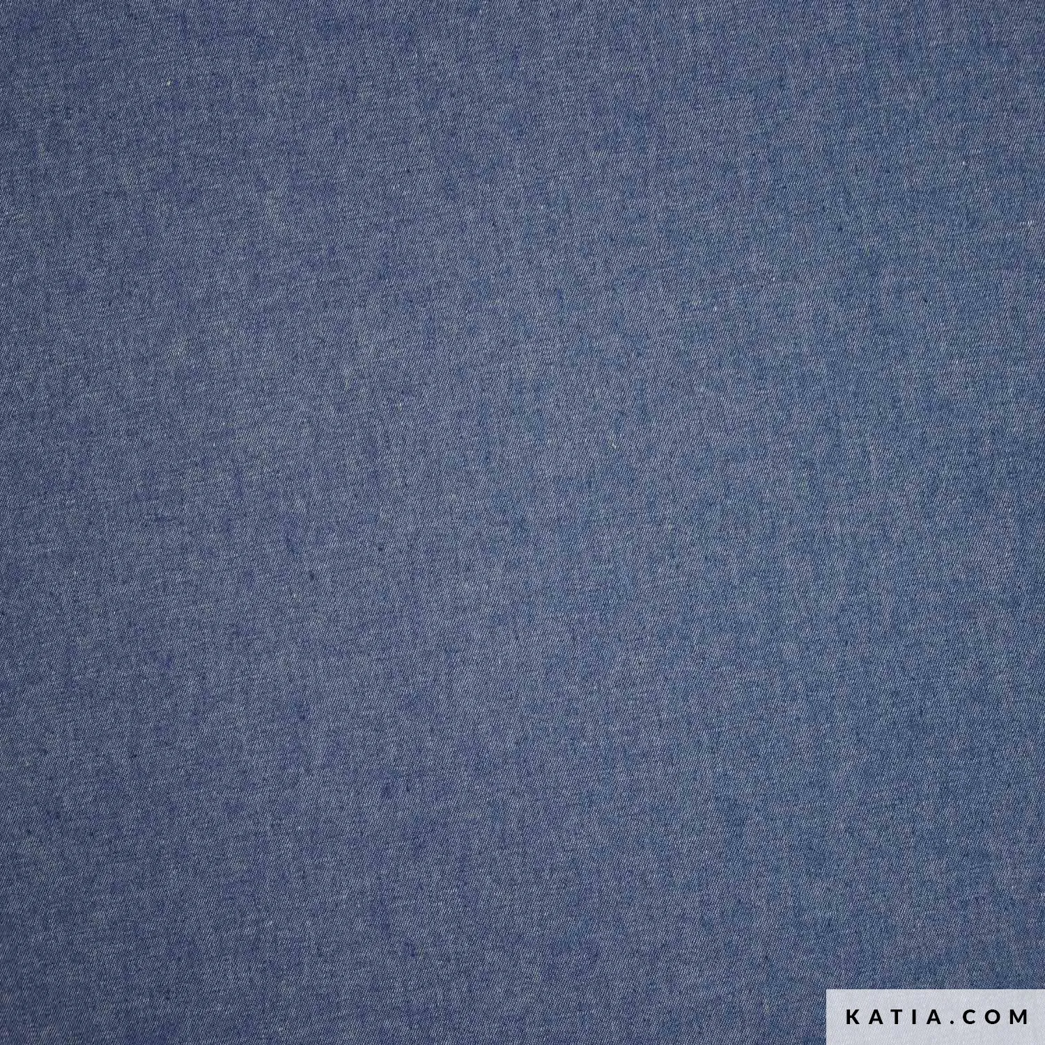 Lichte denim effen blauw - Katia