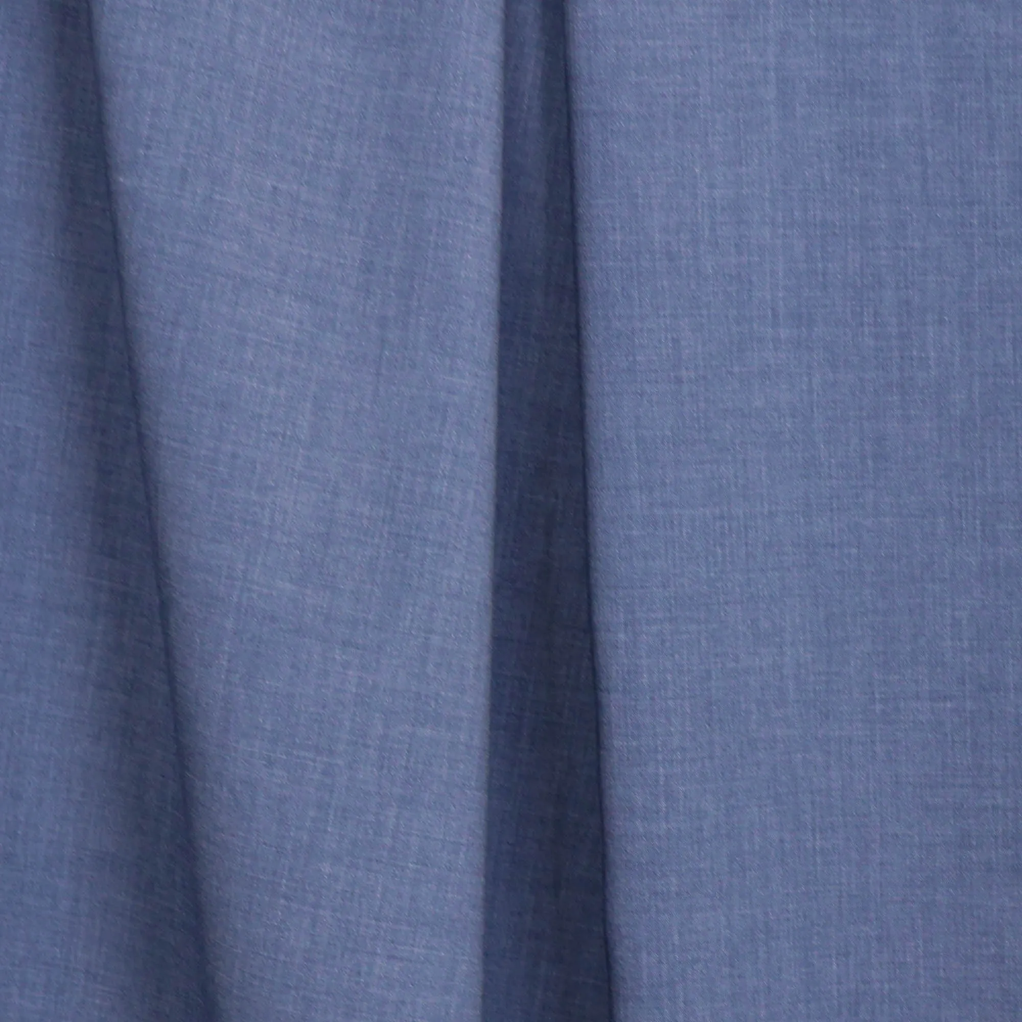 Denim effen blauw - Knipmode