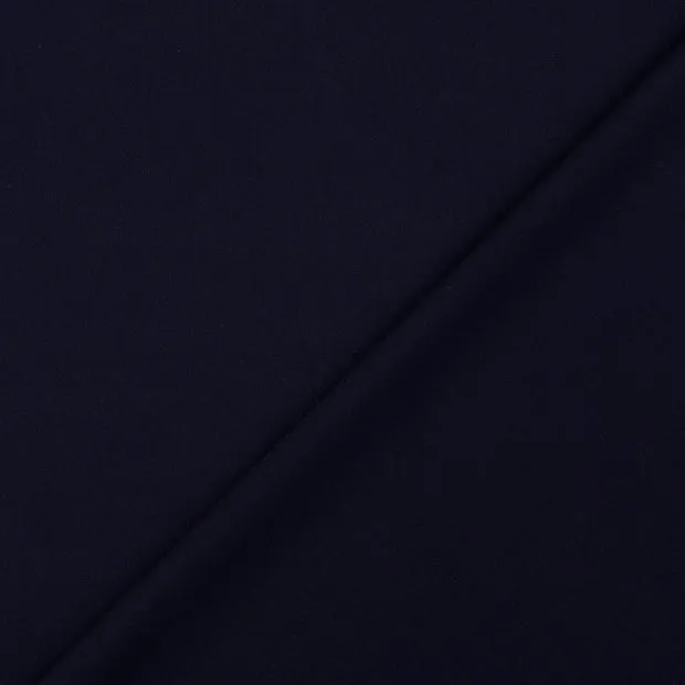 Keperstof effen marineblauw
