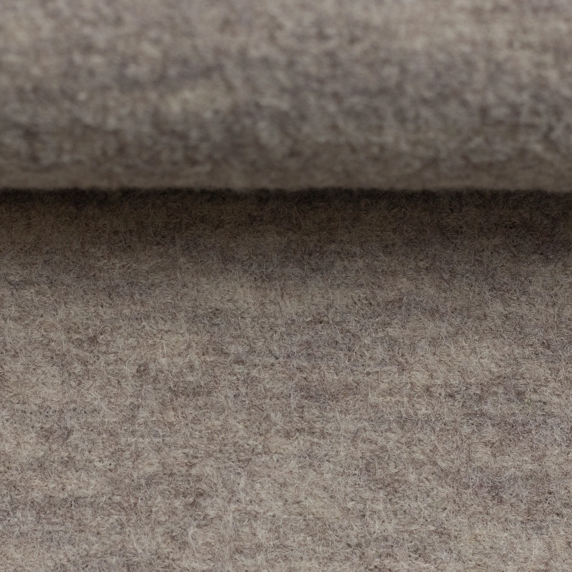 Mantelstof effen beige