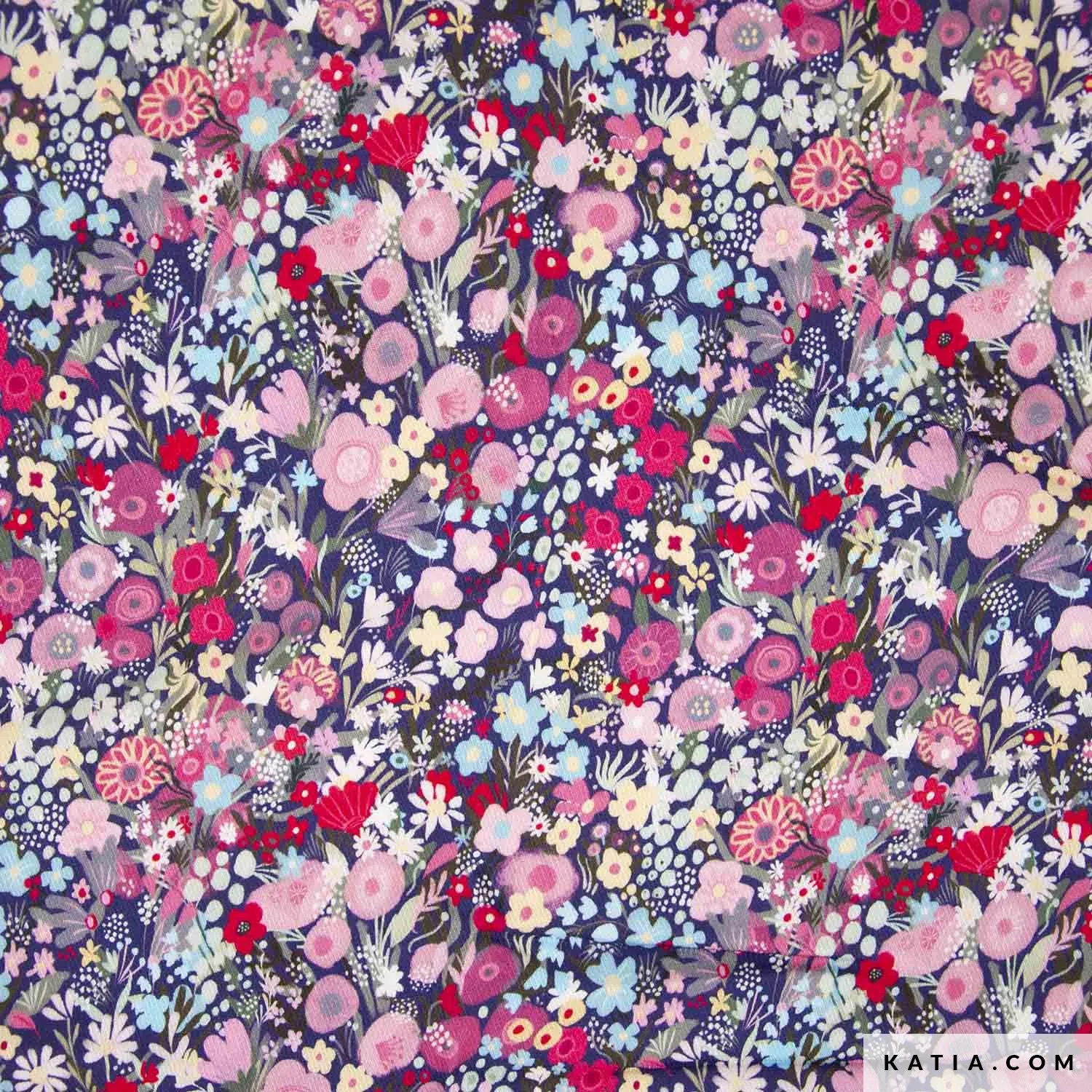 Viscose twill print - katia