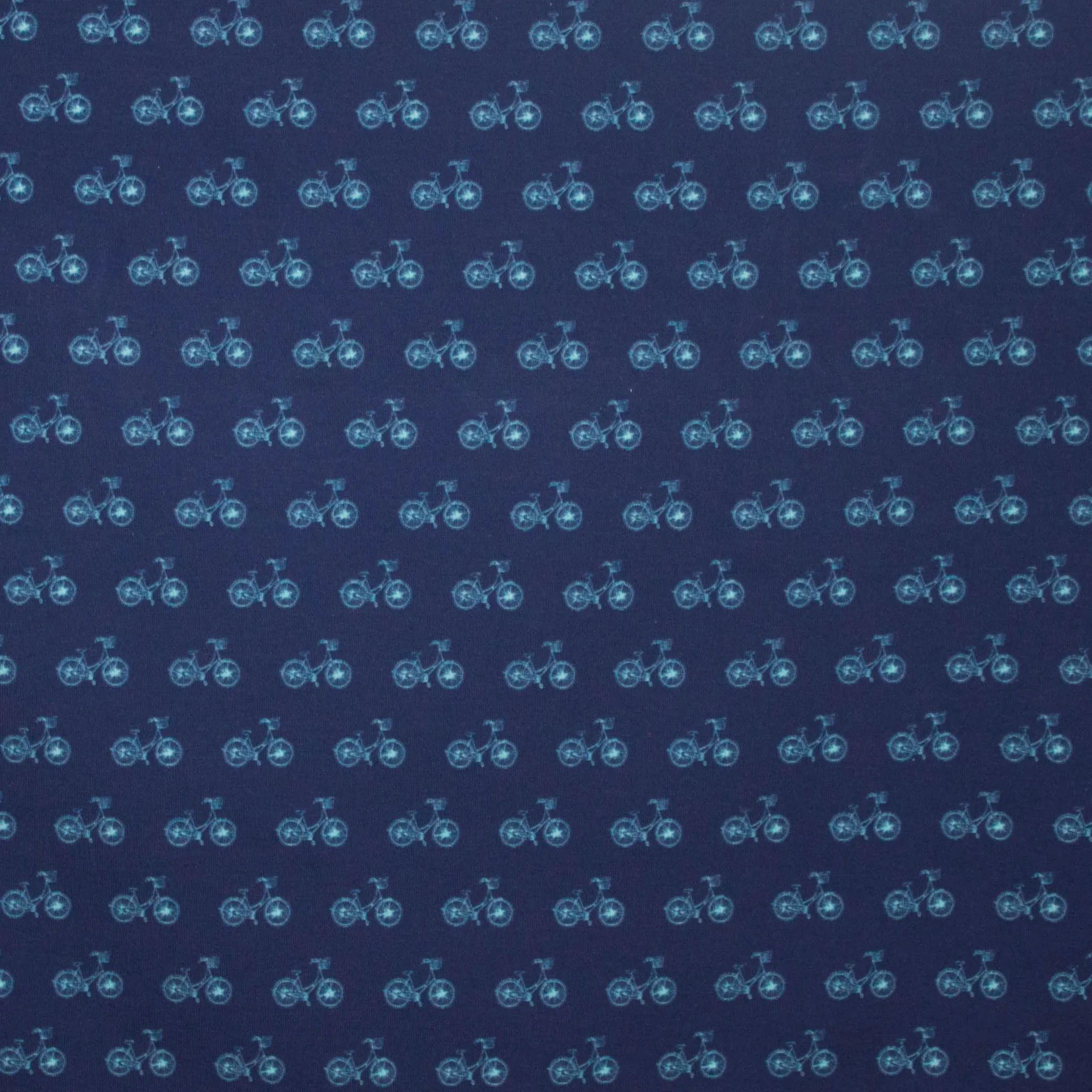 Jolijou tricot donkerblauw fiets motief