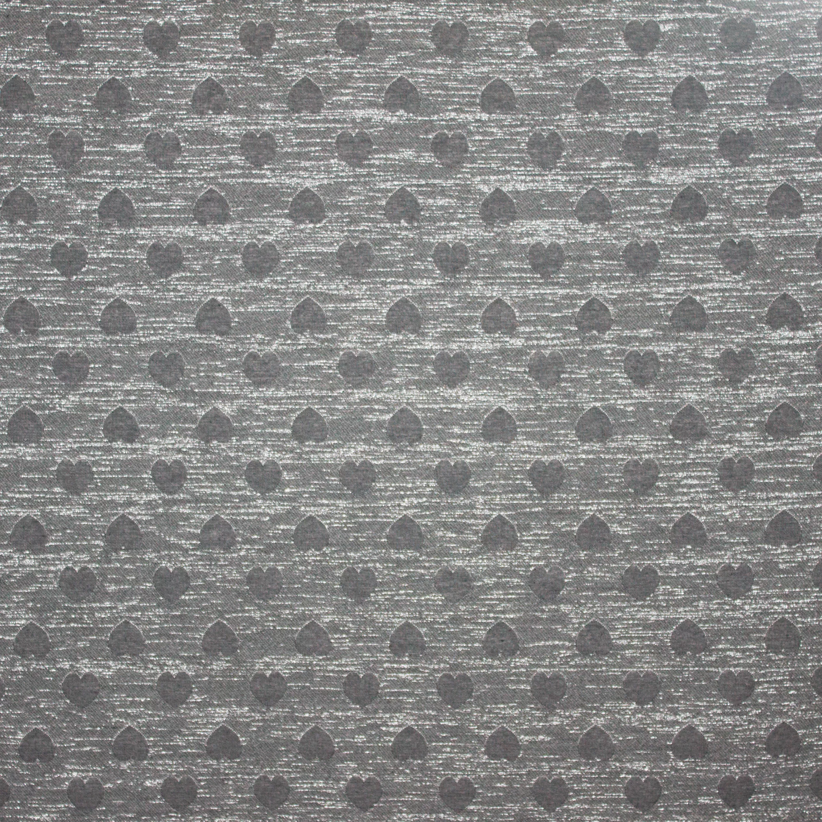 Grijze jacquard met hartjes