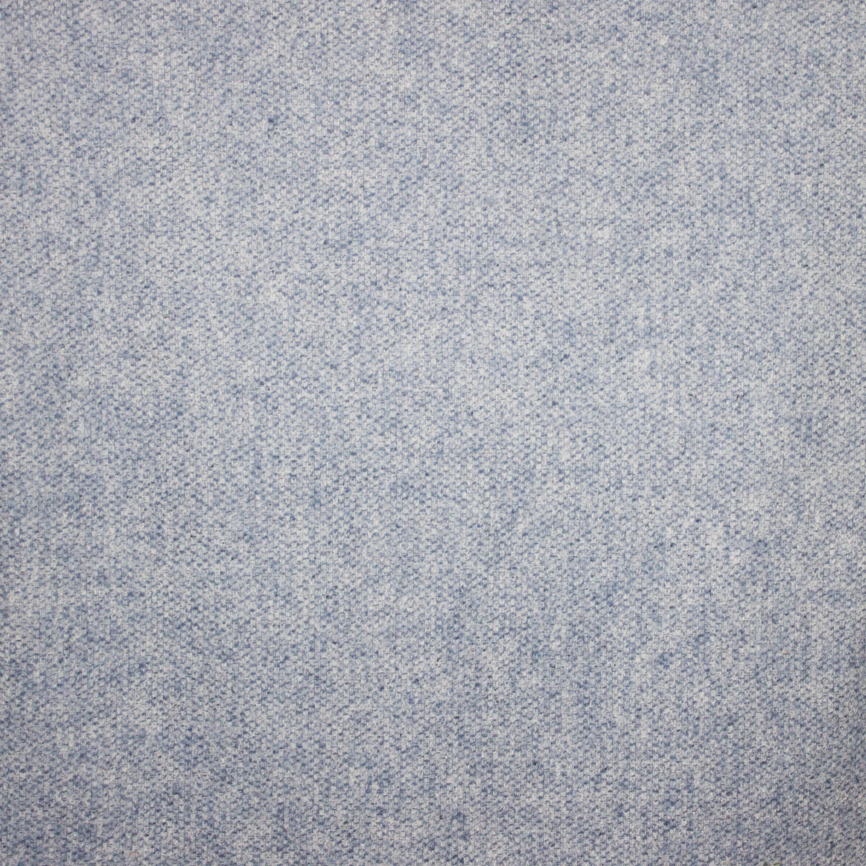 Zachte jacquard in grijs-blauw