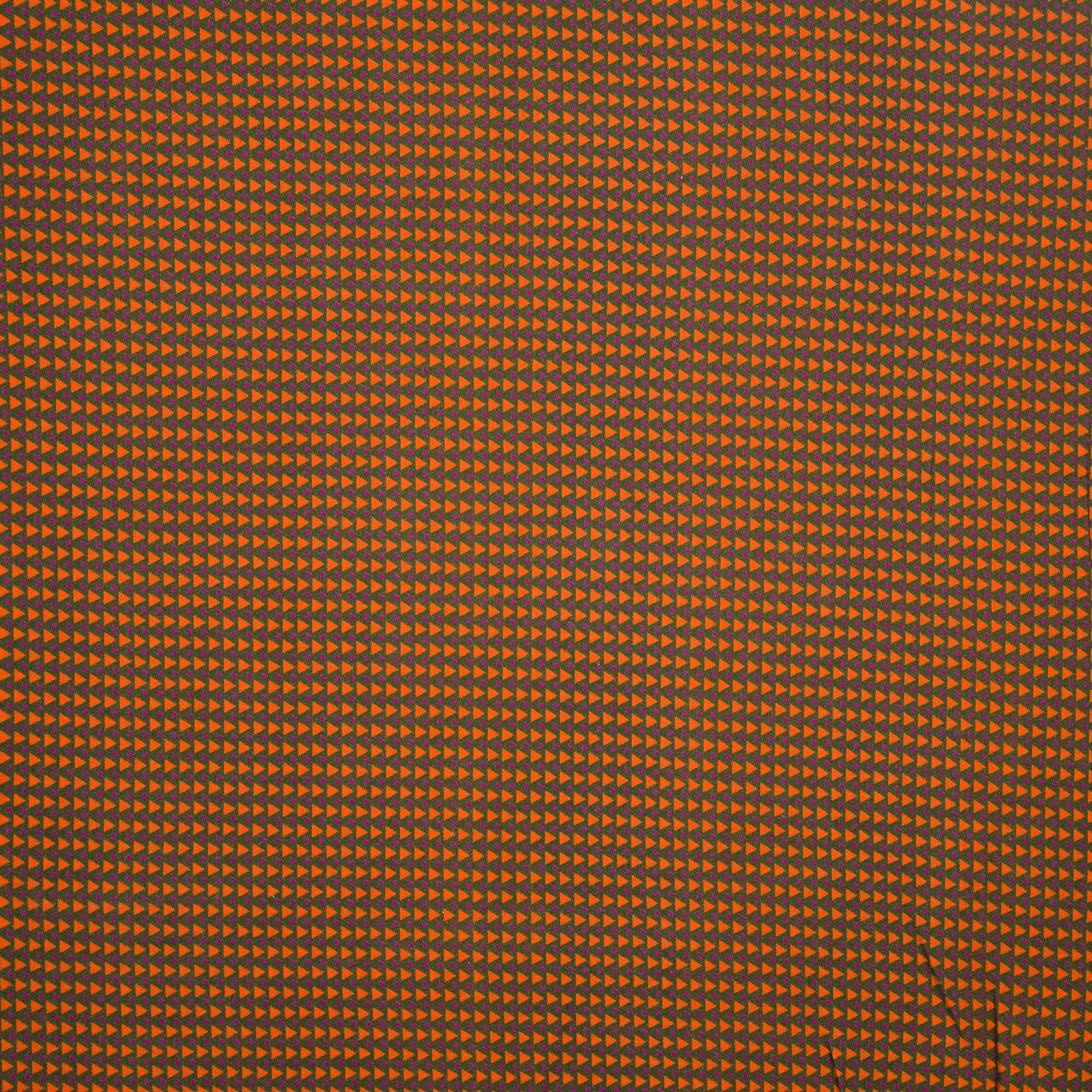 Viscose geometrische print