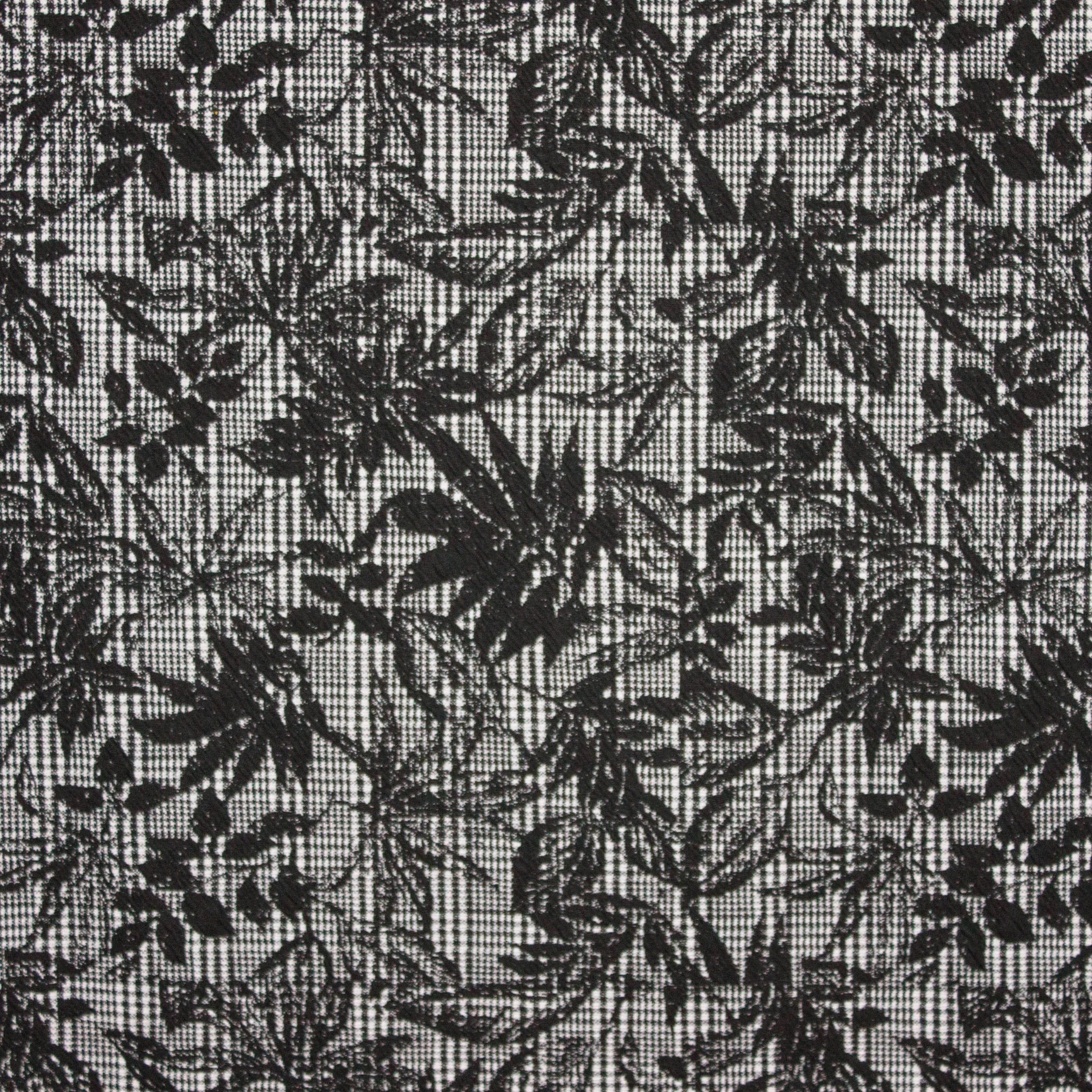 Prince de Galles - ruit met bloemenprint