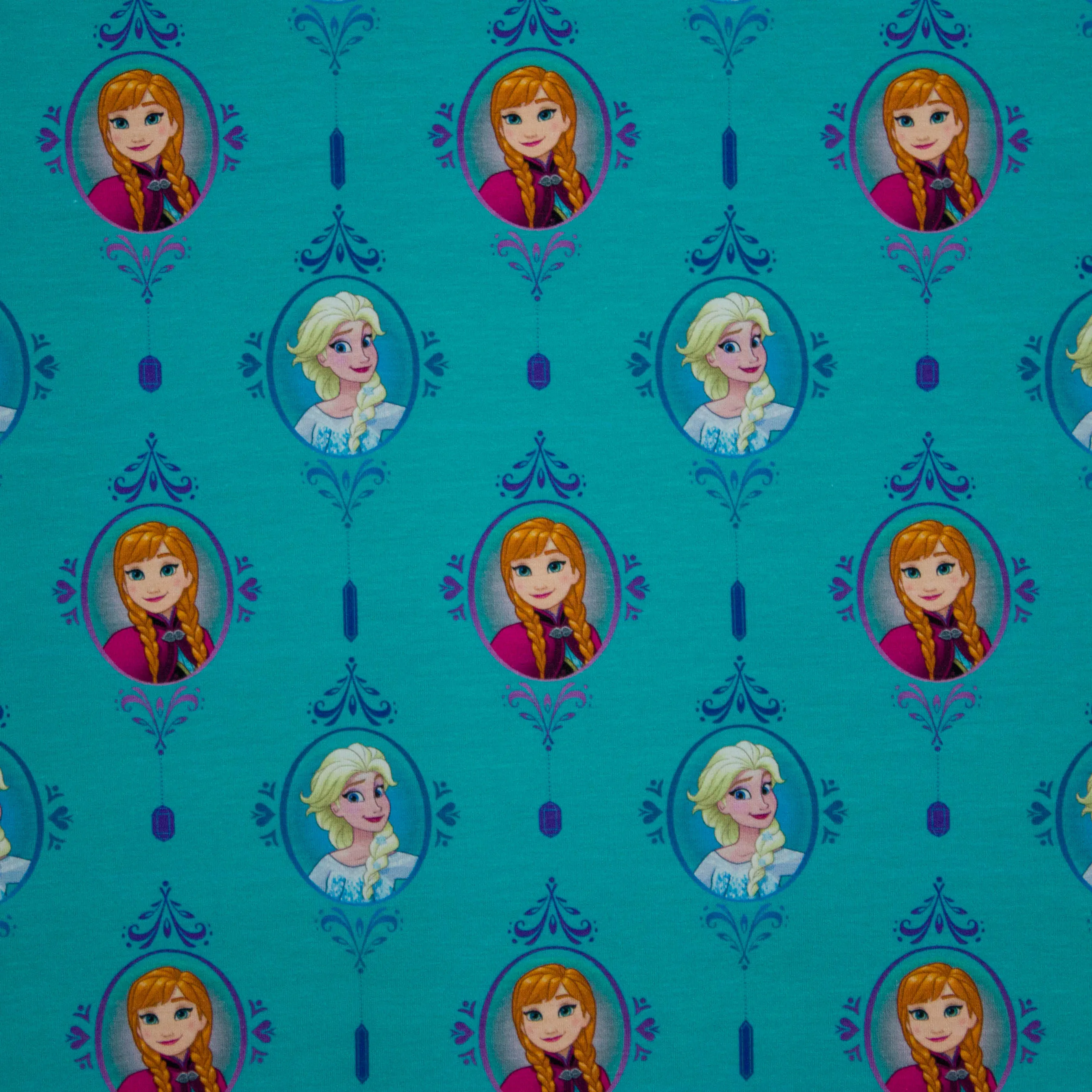Turquoise tricot van Frozen