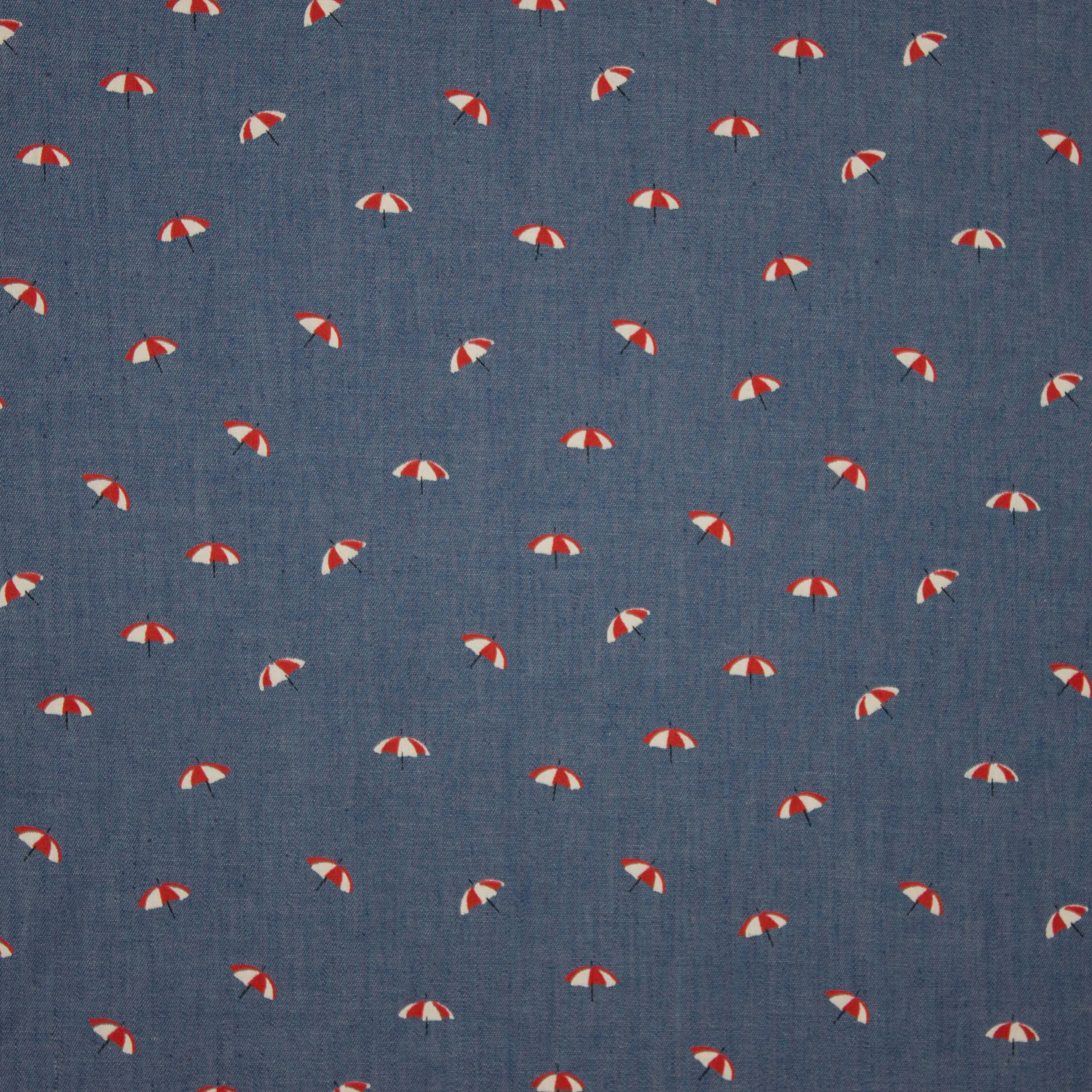 katoen jeans look met parapluutjes