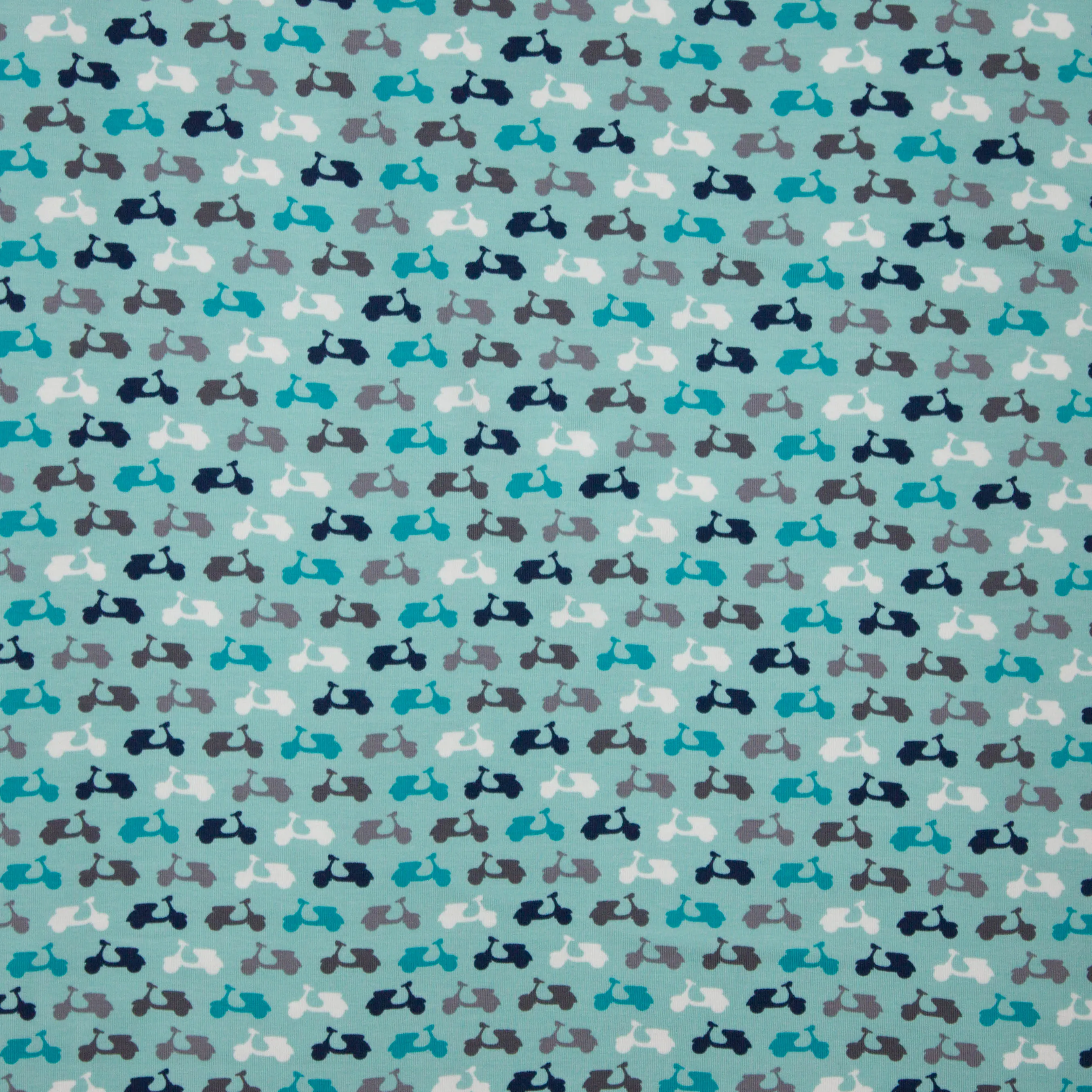 Munt tricot met scooters