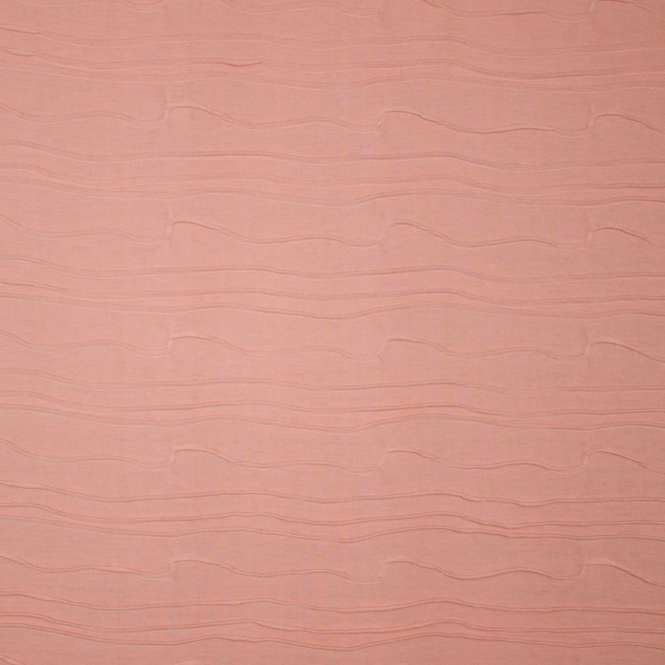 Stretch jacquard zalmroze van 'Milliblu's'