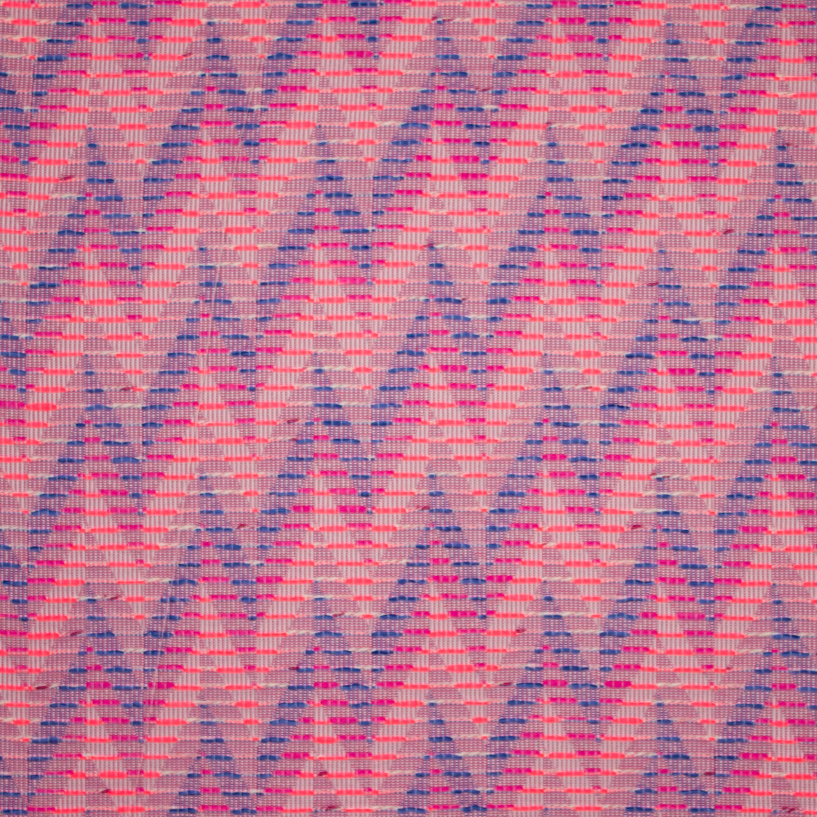 Jacquard in katoen - polyester mengeling met abstract motief